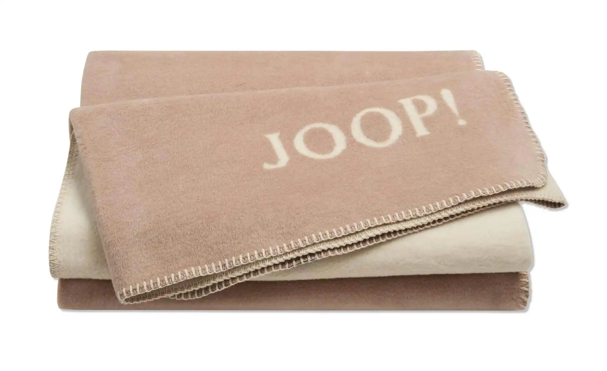 JOOP! Wohndecke   ¦ beige ¦ Baumwollmischgewebe ¦ Maße (cm): B: 200 H: 1 De günstig online kaufen