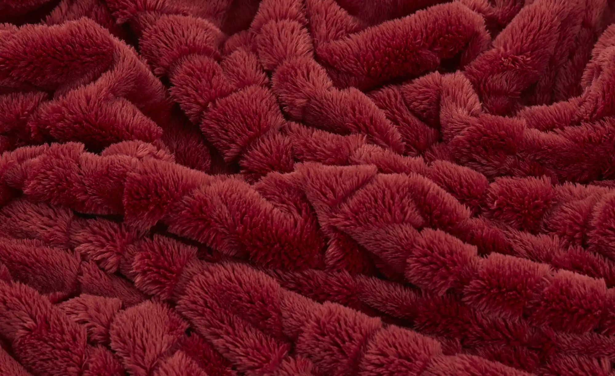 Thumbnail - como Wohndecke  Retro ¦ rot ¦ Synthetik ¦ Maße (cm): B: 150 Dekokissen & Decken > Kuscheldecken & Wohndecken - Höffner