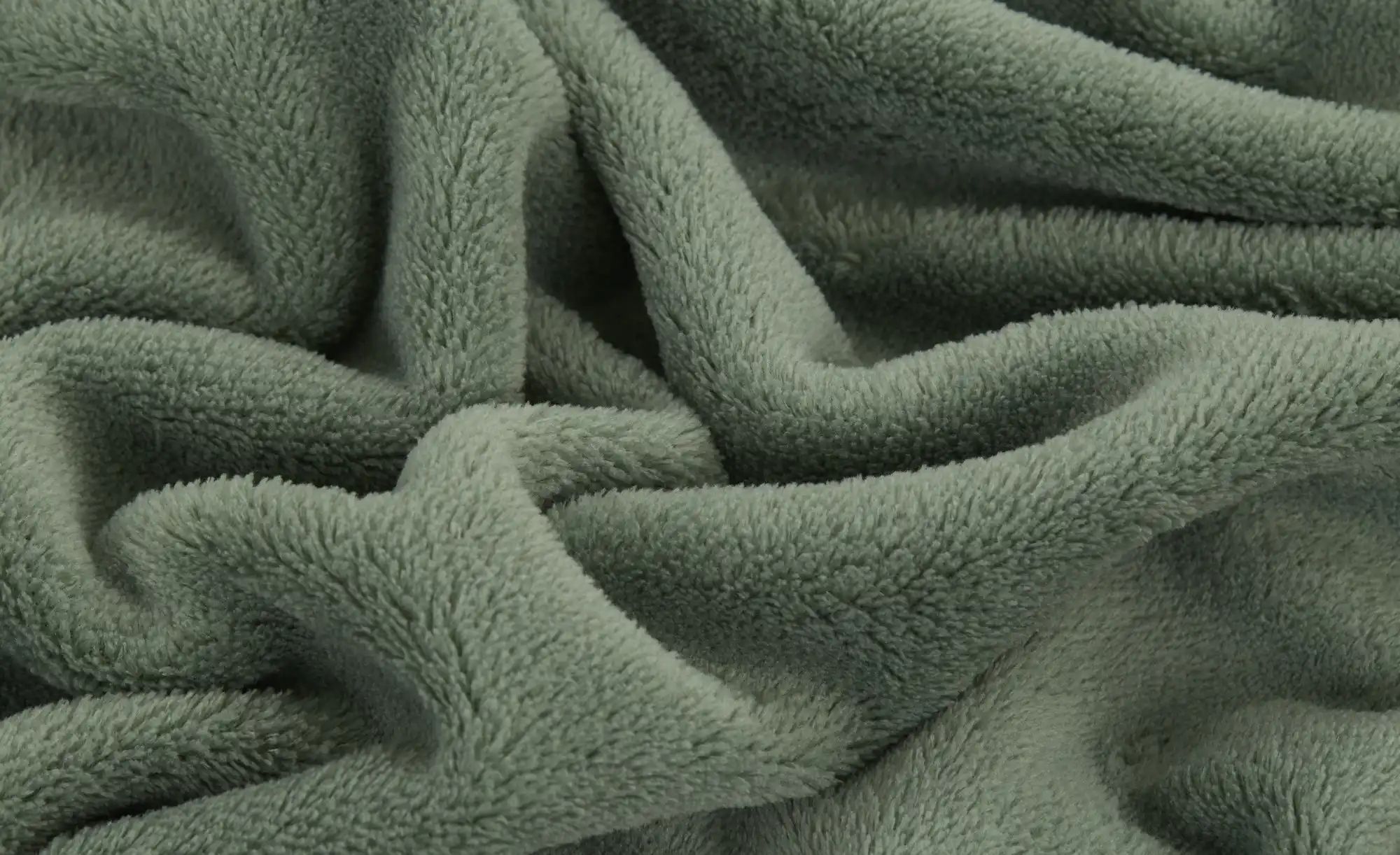 Thumbnail - como Coralfleecedecke  Emely ¦ grün ¦ Synthetik ¦ Maße (cm): B: 130 Dekokissen & Decken > Kuscheldecken & Wohndecken - H...