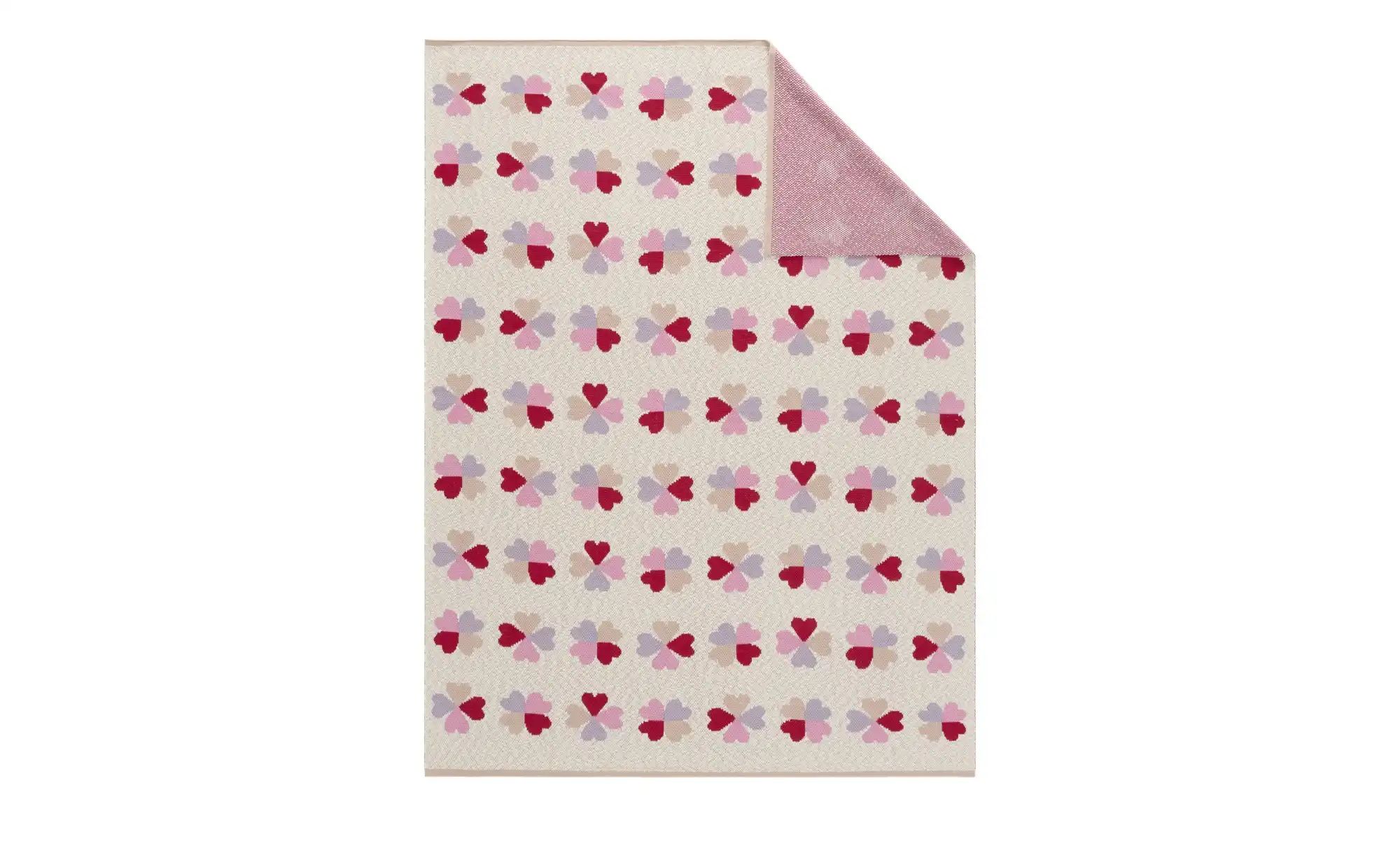 como Plaid  Herzen ¦ 100% Baumwolle ¦ Maße (cm): B: 130 Dekokissen & Decken günstig online kaufen