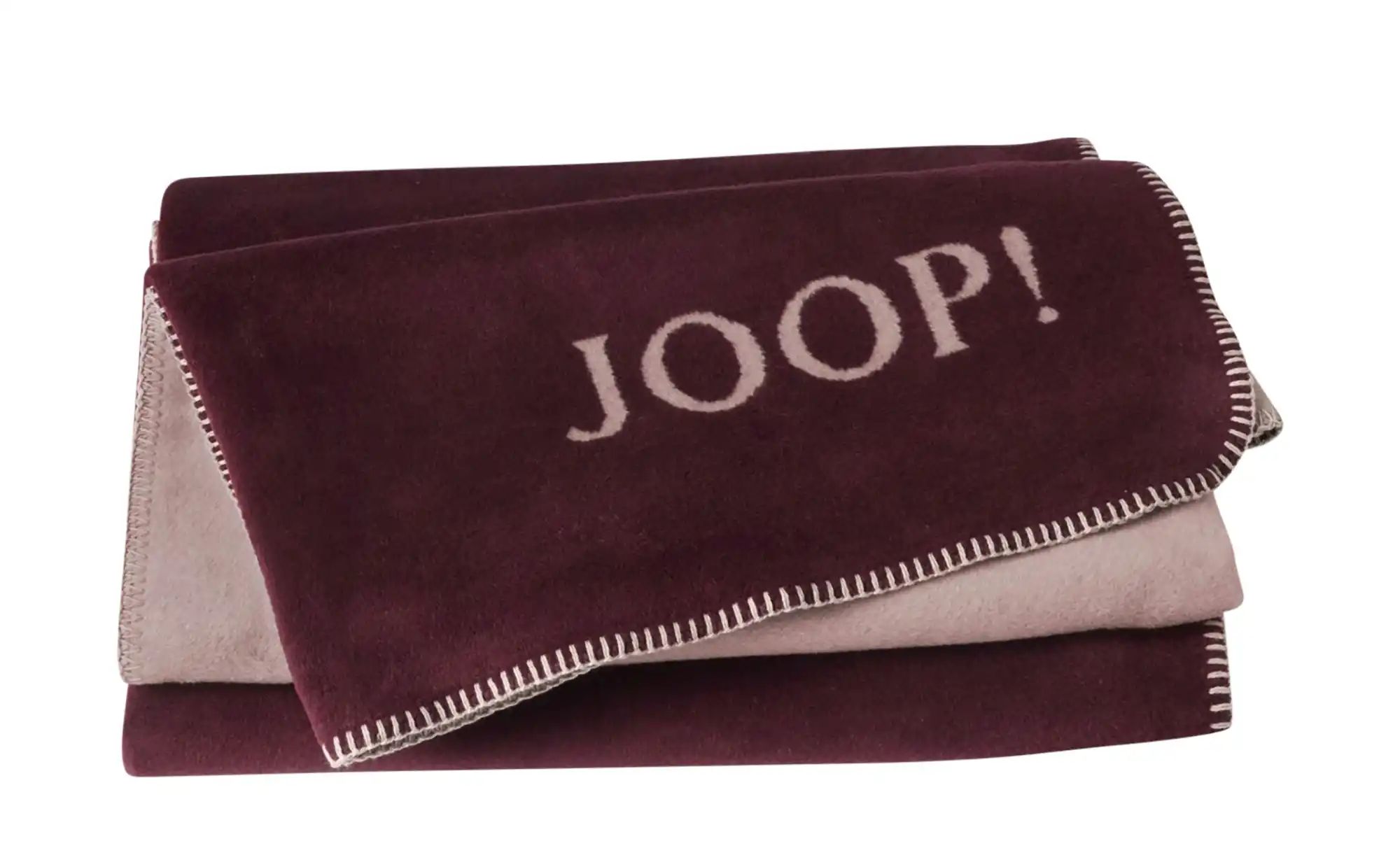JOOP! Wohndecke  Joop! Uni-Doubleface ¦ Baumwollmischgewebe ¦ Maße (cm): B: günstig online kaufen