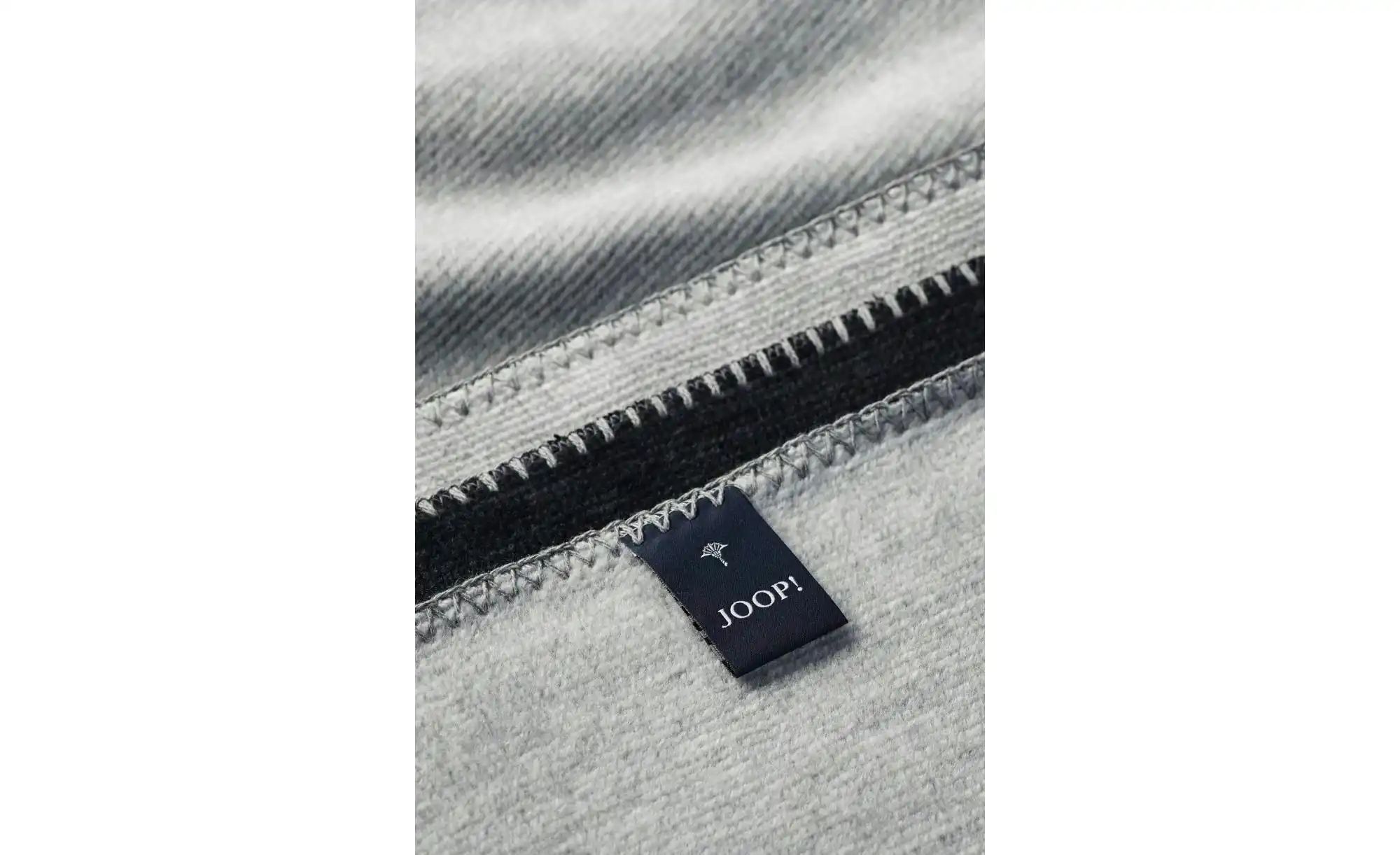 JOOP! Wohndecke   ¦ grau ¦ Baumwollmischgewebe ¦ Maße (cm): B: 150 H: 1 Dek günstig online kaufen