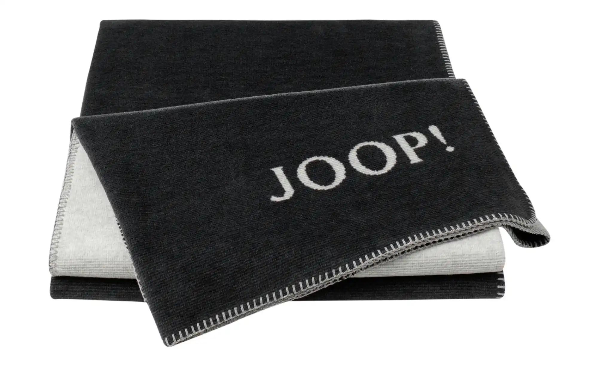 JOOP! Wohndecke   ¦ grau ¦ Baumwollmischgewebe ¦ Maße (cm): B: 150 H: 1 Dek günstig online kaufen