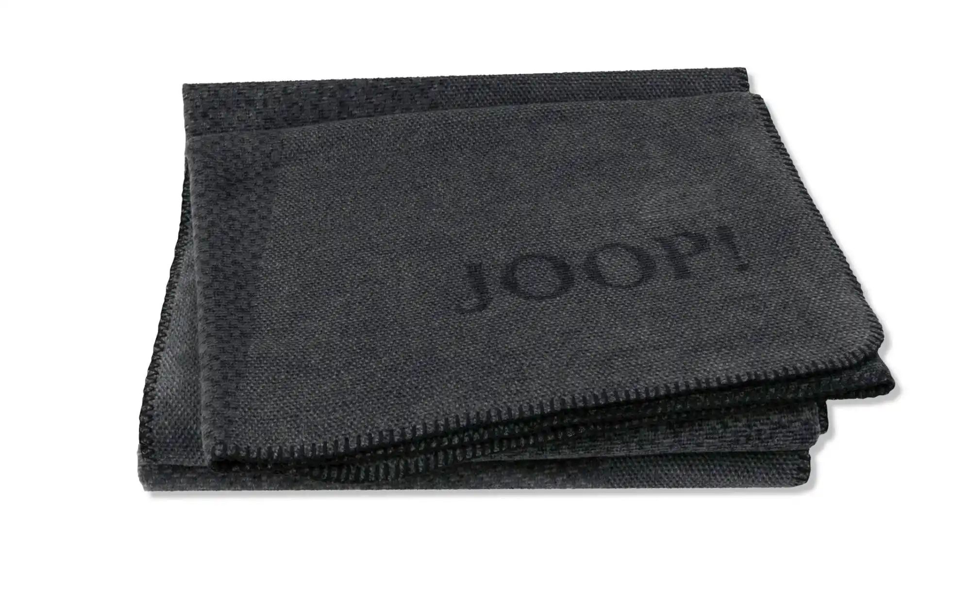 JOOP! Wohndecke   ¦ grau ¦ Baumwollmischgewebe ¦ Maße (cm): B: 150 H: 1 Dek günstig online kaufen