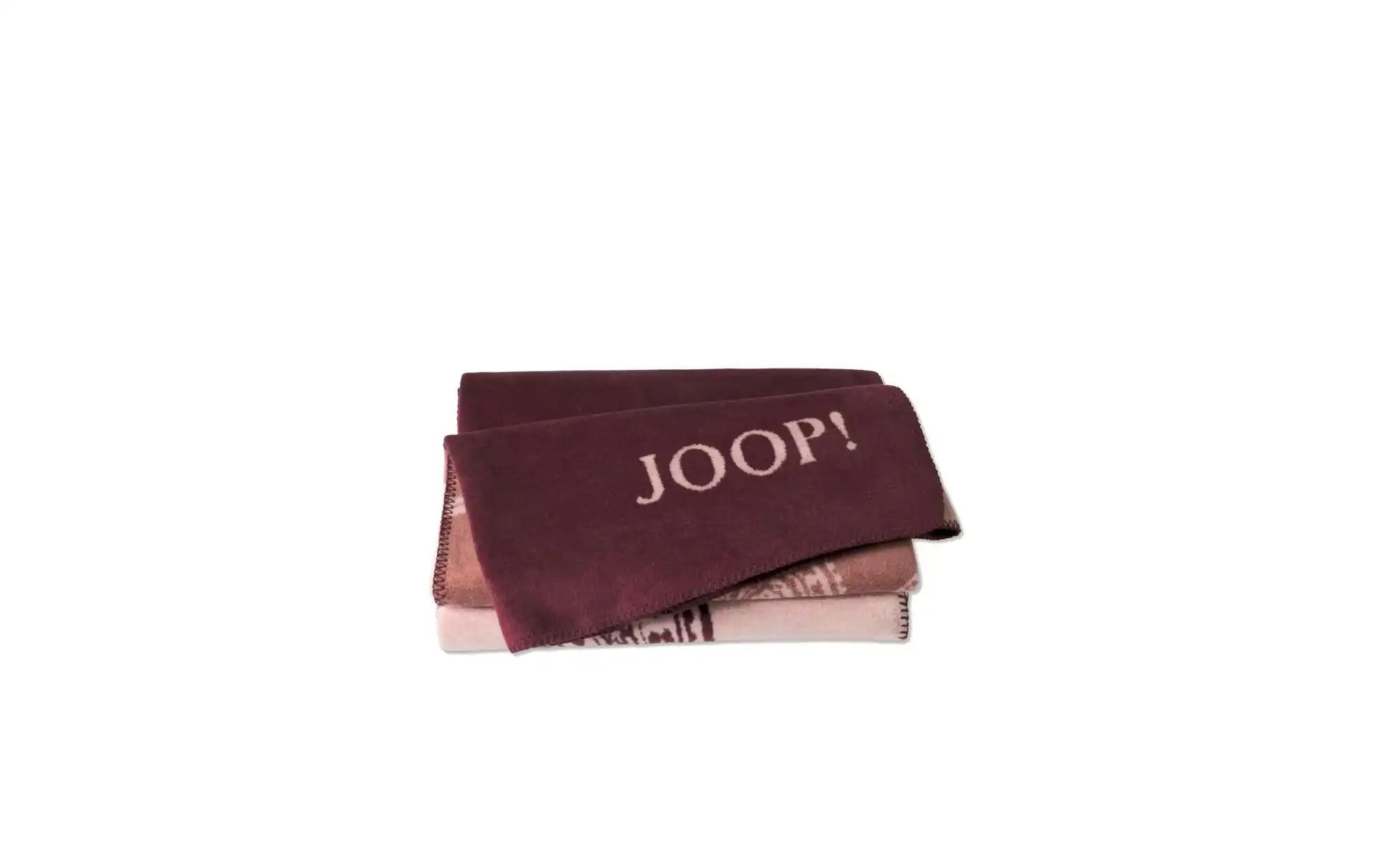 JOOP! Wohndecke   ¦ rot ¦ 100% Baumwolle ¦ Maße (cm): B: 150 H: 1 Dekokisse günstig online kaufen