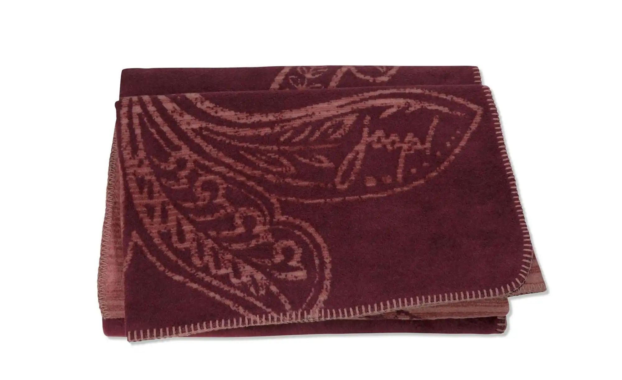 JOOP! Wohndecke   ¦ rot ¦ Baumwollmischgewebe ¦ Maße (cm): B: 150 H: 1 Deko günstig online kaufen