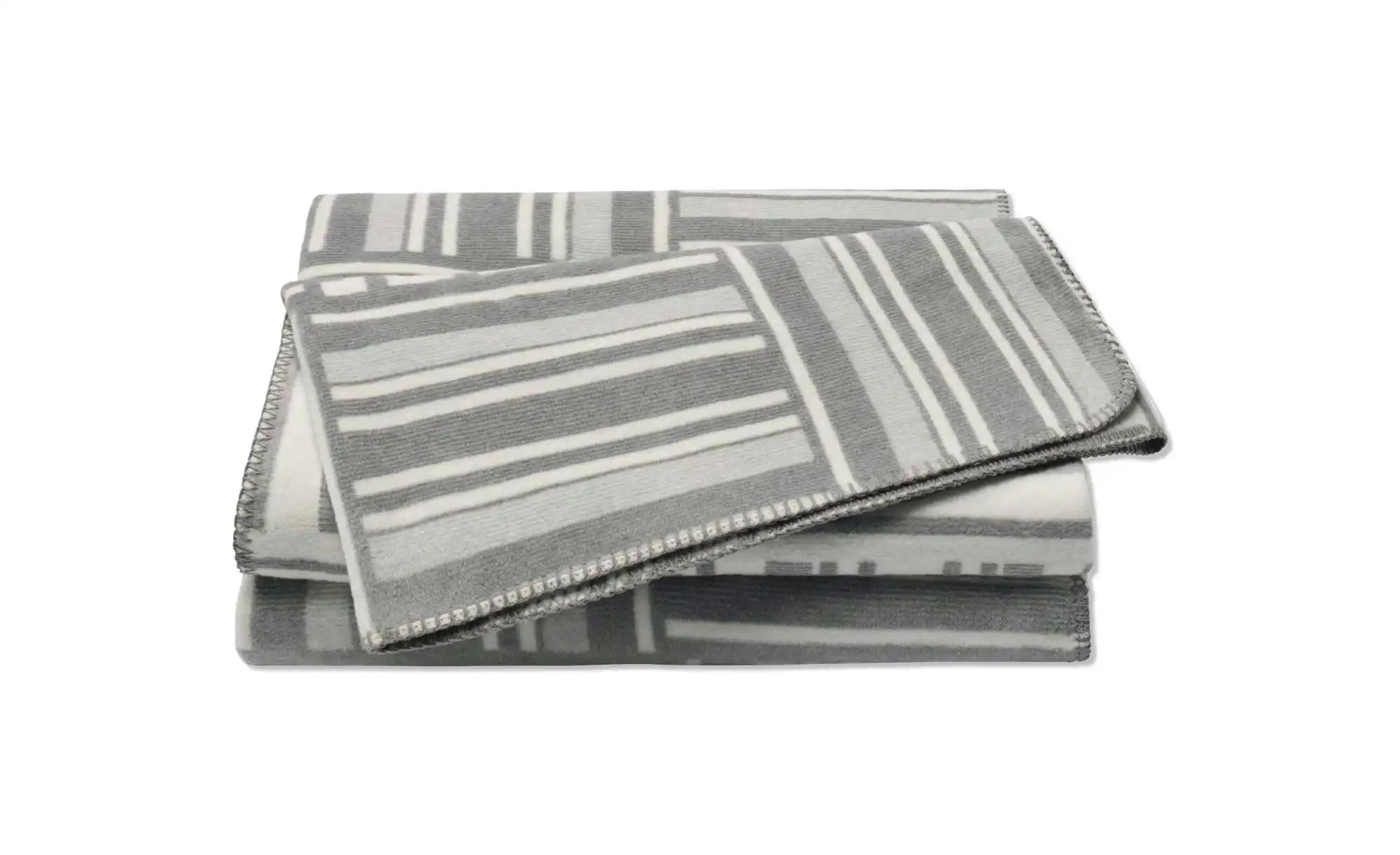 JOOP! Wohndecke ¦ silber ¦ Baumwollmischgewebe ¦ Maße (cm): B: 200 H: 8 Heimtextilien > Dekokissen & Decken > Kuscheldecken & Wohndecken - Höffner
