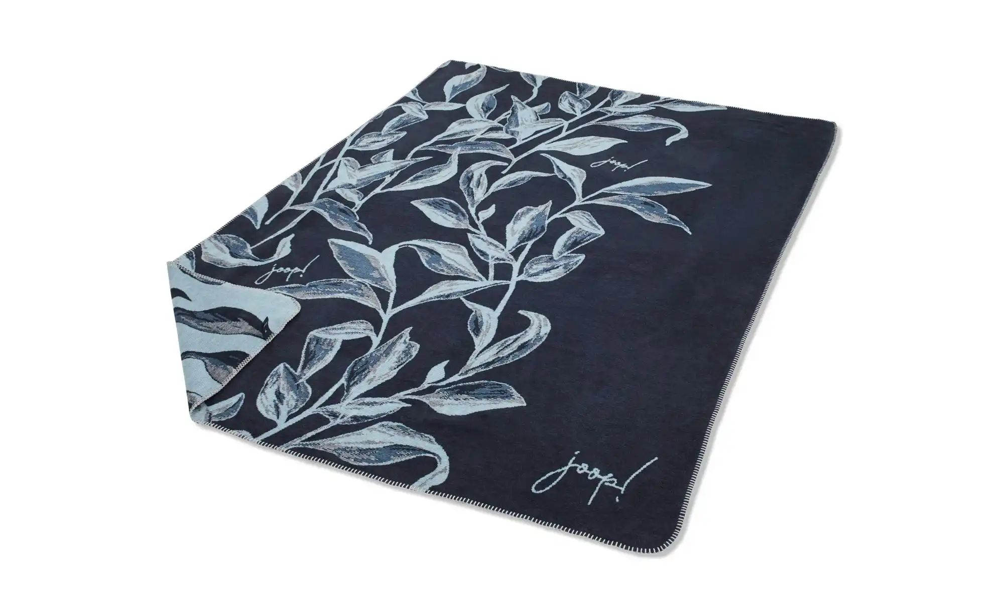 JOOP! Wohndecke ¦ blau ¦ Baumwollmischgewebe ¦ Maße (cm): B: 200 H: 8 Heimtextilien > Dekokissen & Decken > Kuscheldecken & Wohndecken - Höffner