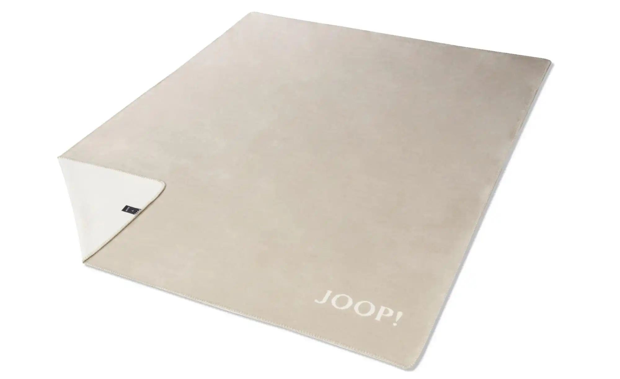 JOOP! Wohndecke ¦ beige ¦ Baumwollmischgewebe ¦ Maße (cm): B: 200 H: 2 Heimtextilien > Dekokissen & Decken > Kuscheldecken & Wohndecken - Höffner