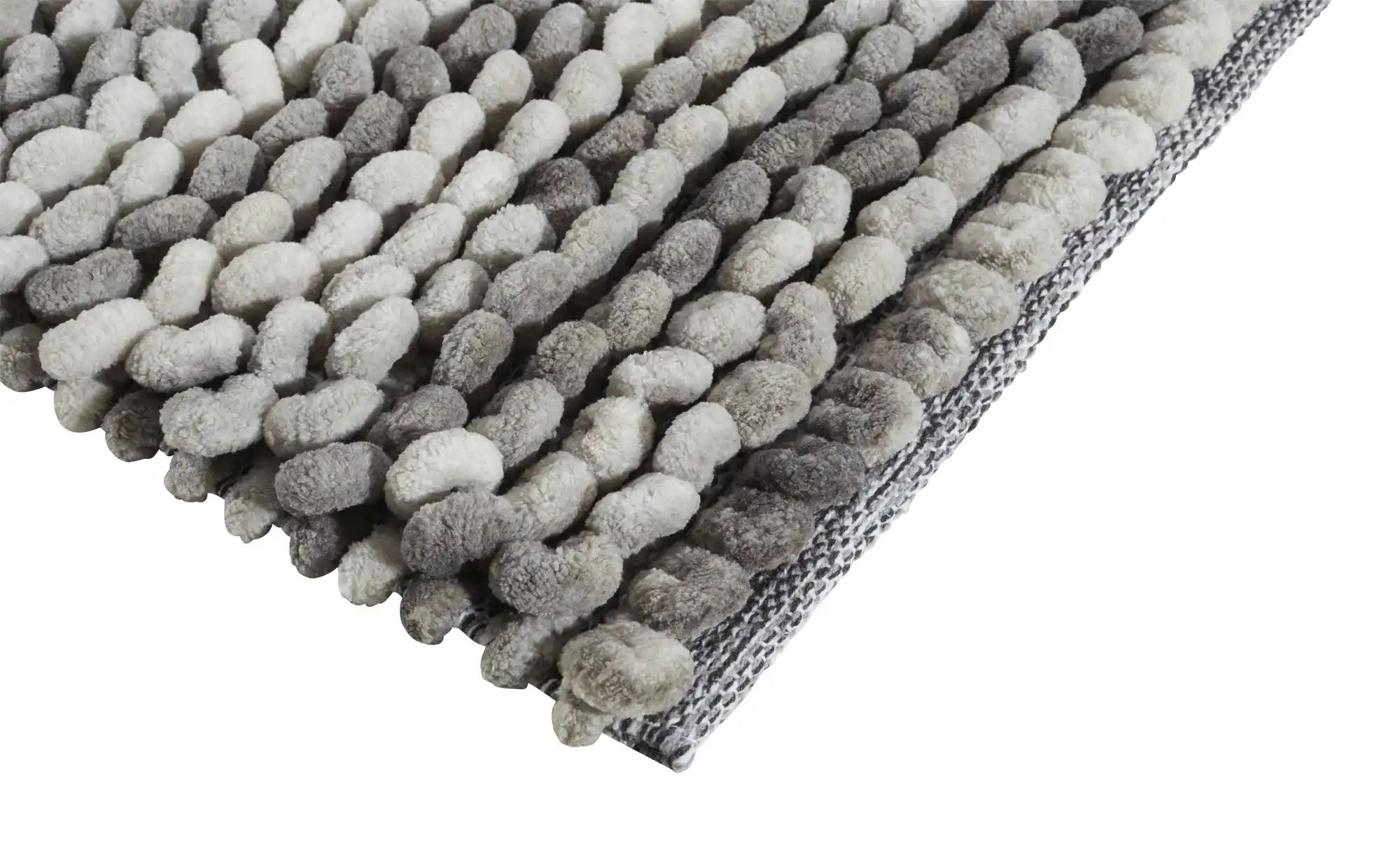 Thumbnail - como Badteppich  Punto ¦ grau ¦ Baumwollmischgewebe ¦ Maße (cm): B: 60 Badtextilien > Badematten & Badvorleger - Höffner