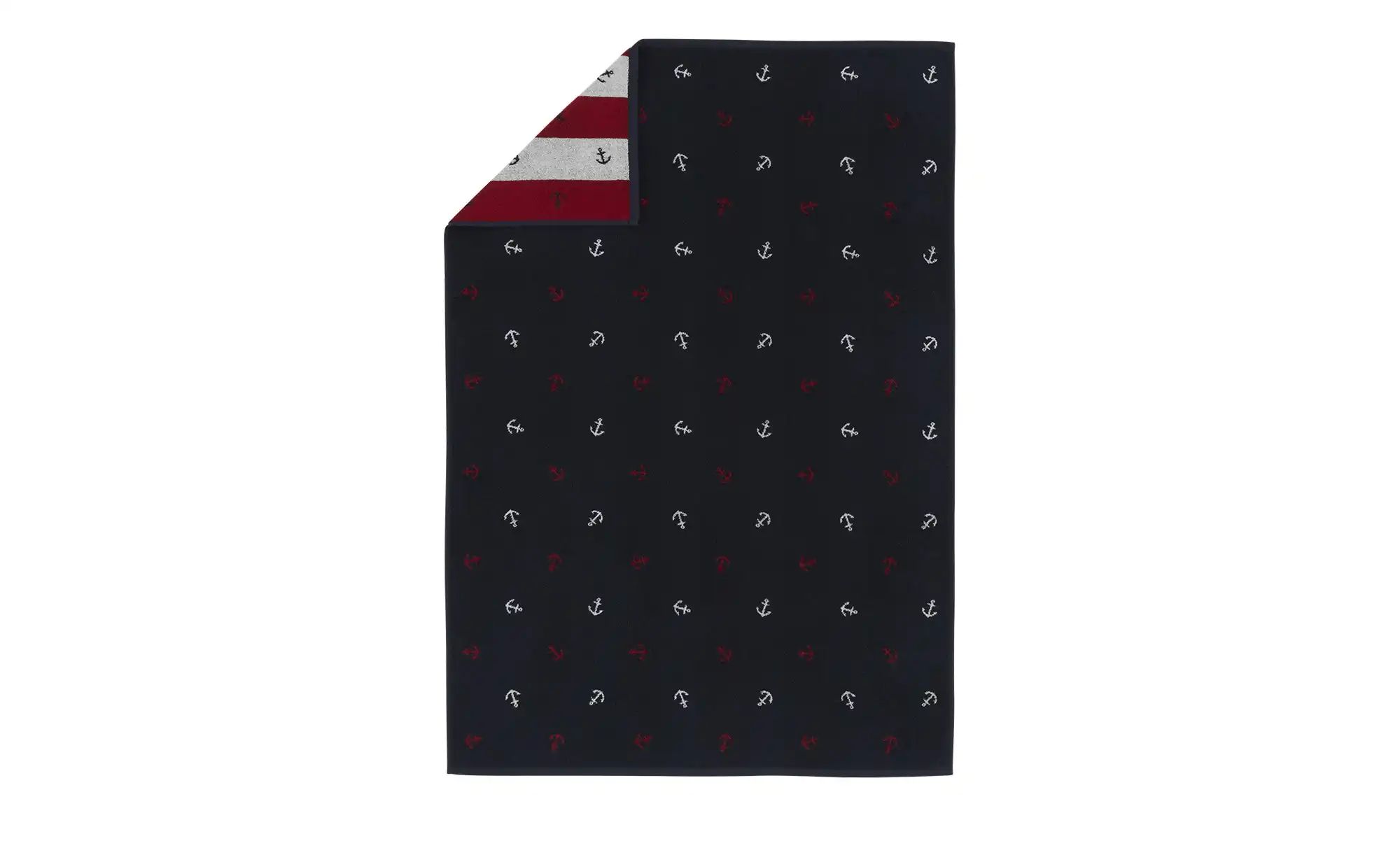 Thumbnail - como Badetuch  Anker ¦ blau ¦ Maße (cm): B: 100 Badtextilien > Handtücher & Badetücher > Handtücher - Höffner