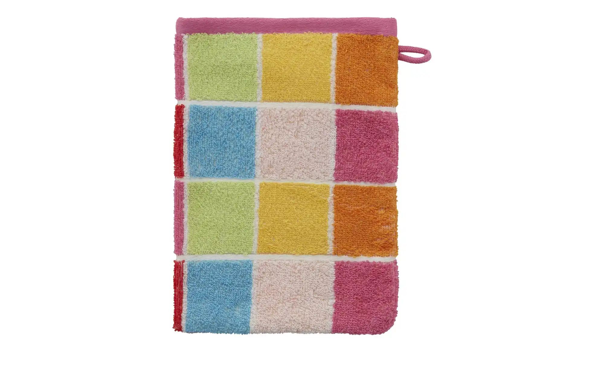 Thumbnail - como Waschhandschuh Karo ¦ mehrfarbig ¦ Maße (cm): B: 16 Badtextilien > Handtücher & Badetücher > Handtücher - Höffner