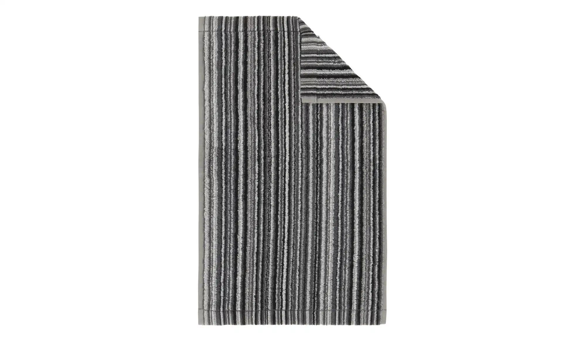 como Gästetuch  Jacquard Streifen ¦ grau ¦ Maße (cm): B: 30 Badtextilien > günstig online kaufen