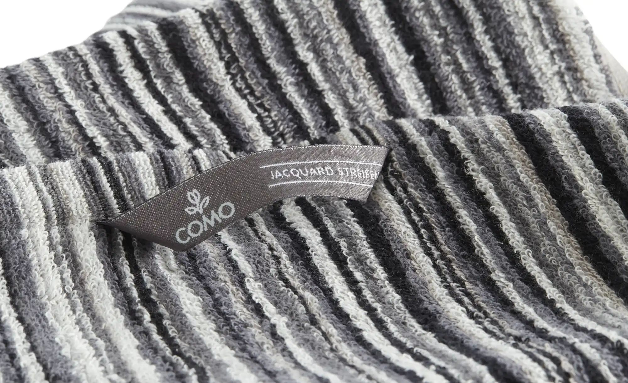 Thumbnail - como Gästetuch  Jacquard Streifen ¦ grau ¦ Maße (cm): B: 30 Badtextilien > Handtücher & Badetücher > Handtücher - Höffne...