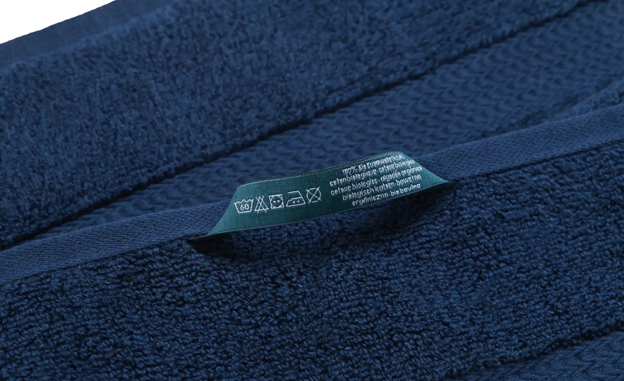 Como Green Handtuch  Kuschel Wuschel ¦ blau ¦ Maße (cm): B: 50 Badtextilien günstig online kaufen
