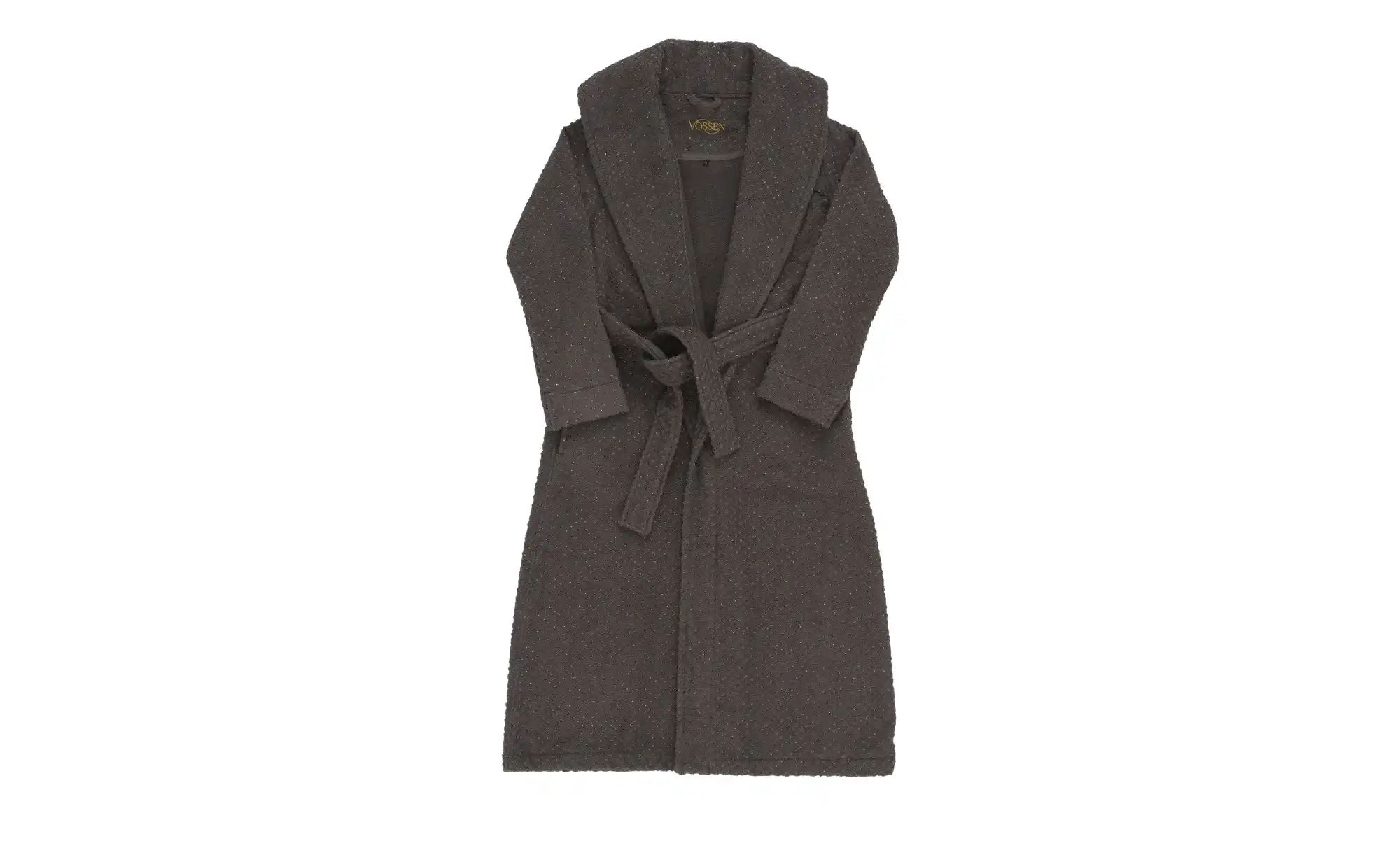 VOSSEN Bademantel  Golden Century  grau | 09010276713734