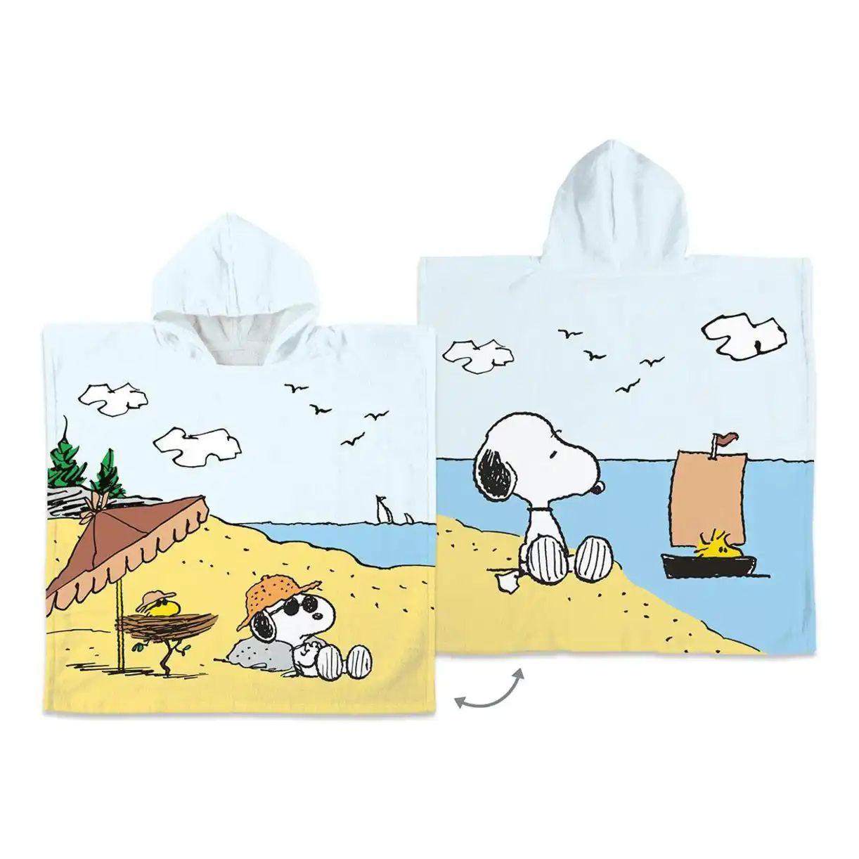 Thumbnail - Herding Kinderbadeponcho ¦ mehrfarbig ¦ Maße (cm): B: 60 Badtextilien - Höffner