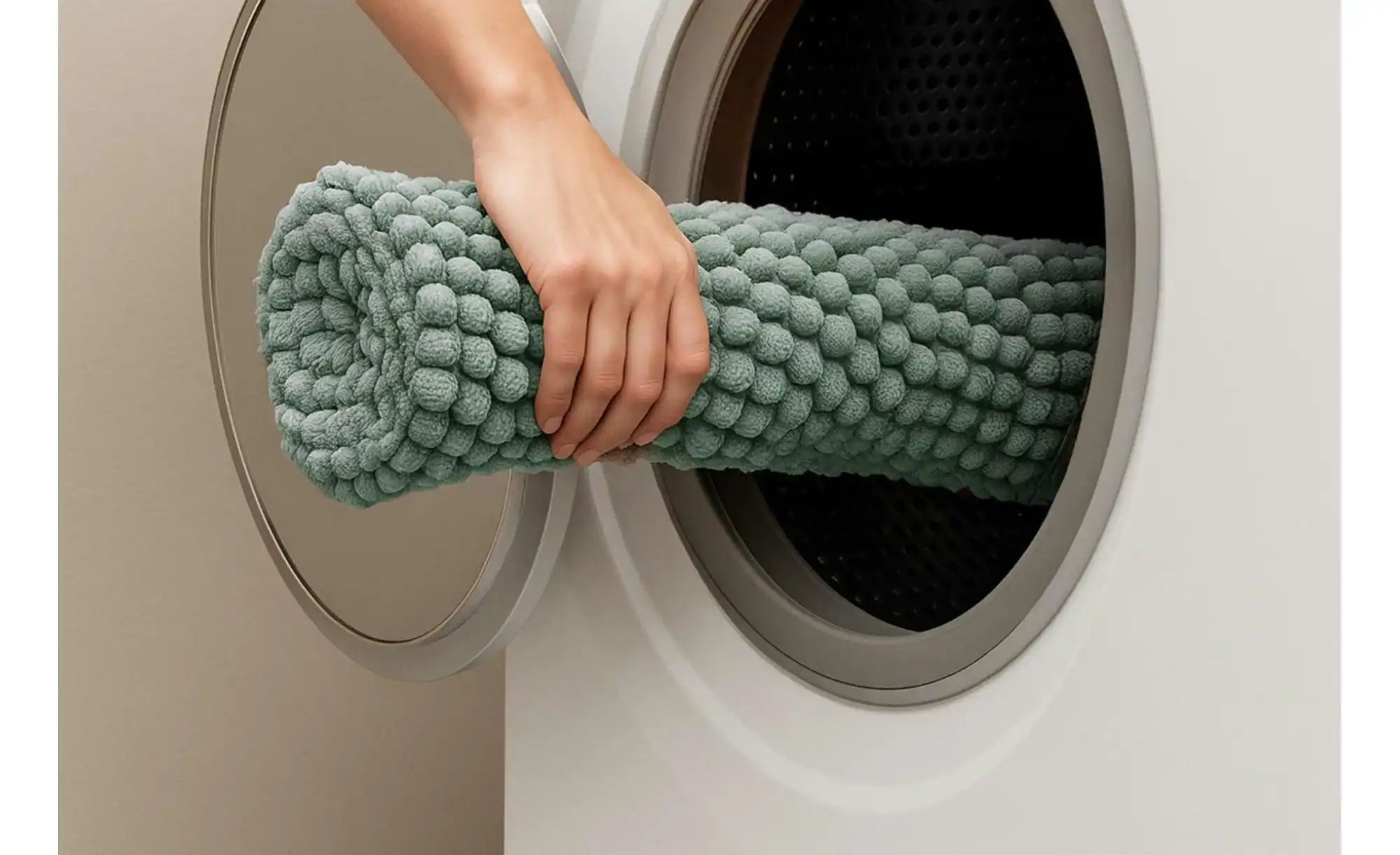 como Badematte   ¦ grün ¦ Synthetik ¦ Maße (cm): B: 60 H: 1,7 Badtextilien günstig online kaufen