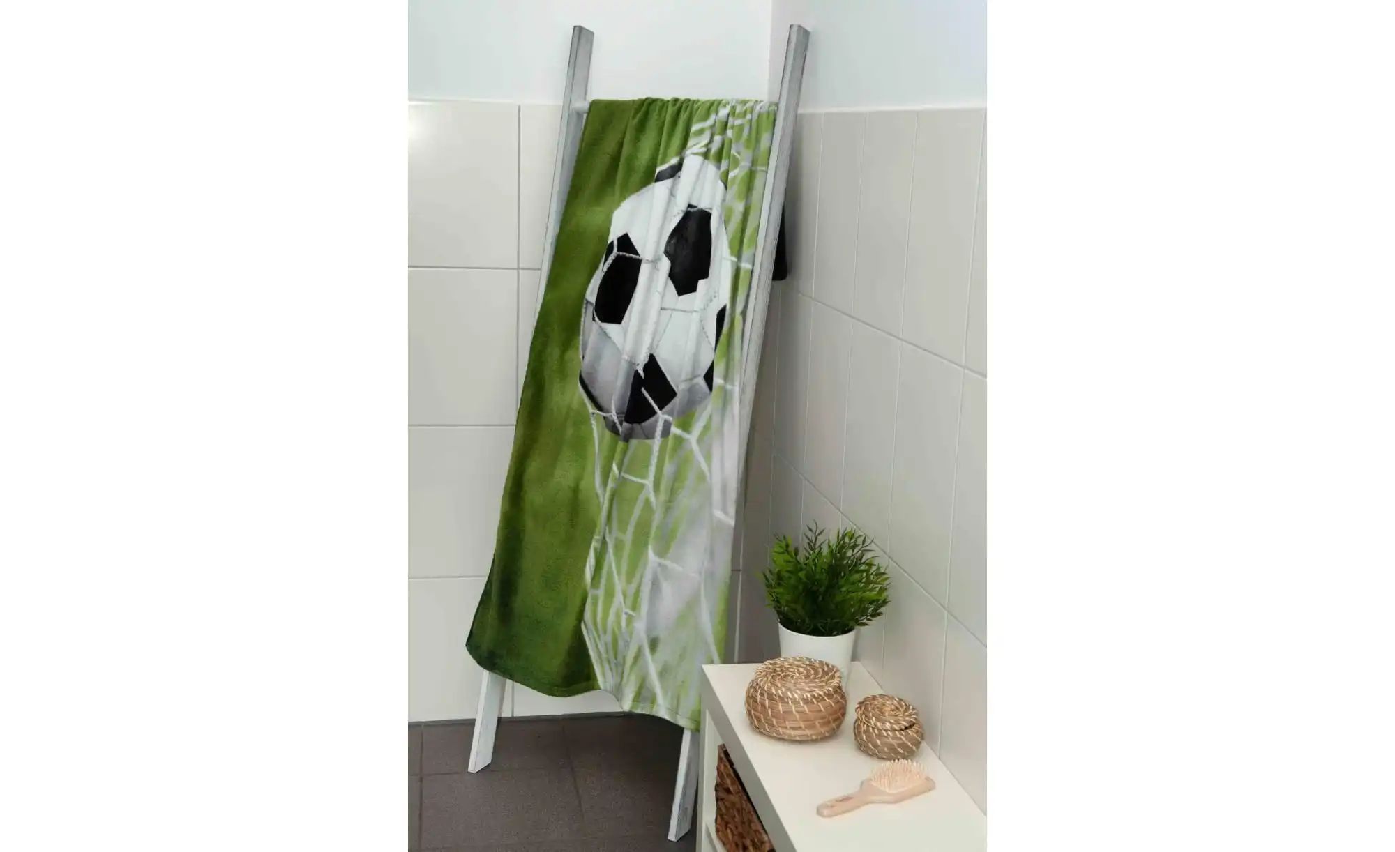 Herding Badetuch  Fußball ¦ mehrfarbig ¦ Maße (cm): B: 75 H: 1 Badtextilien günstig online kaufen