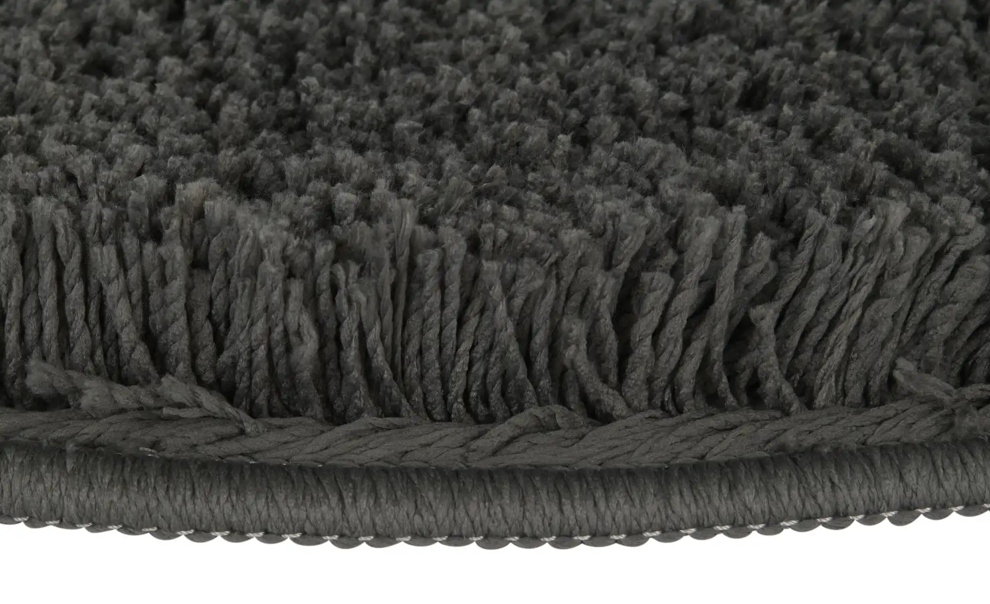 Thumbnail - como Badteppich  Softy ¦ grau ¦ Synthetik Ø: 65 Badtextilien > Badematten & Badvorleger - Höffner