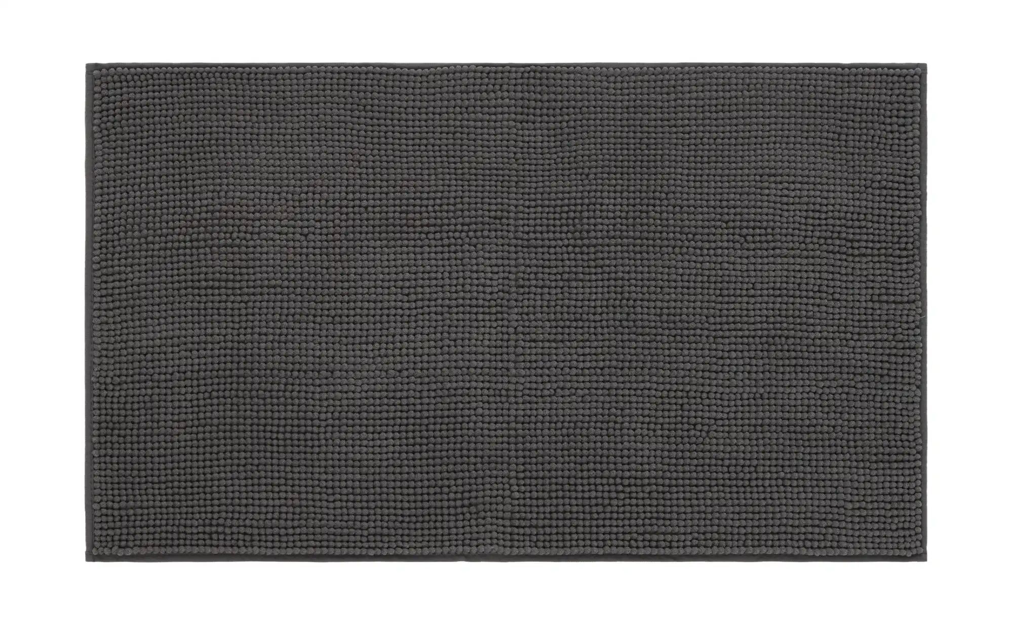 levelone Badematte  Happy ¦ grau ¦ Synthetik ¦ Maße (cm): B: 60 Badtextilie günstig online kaufen