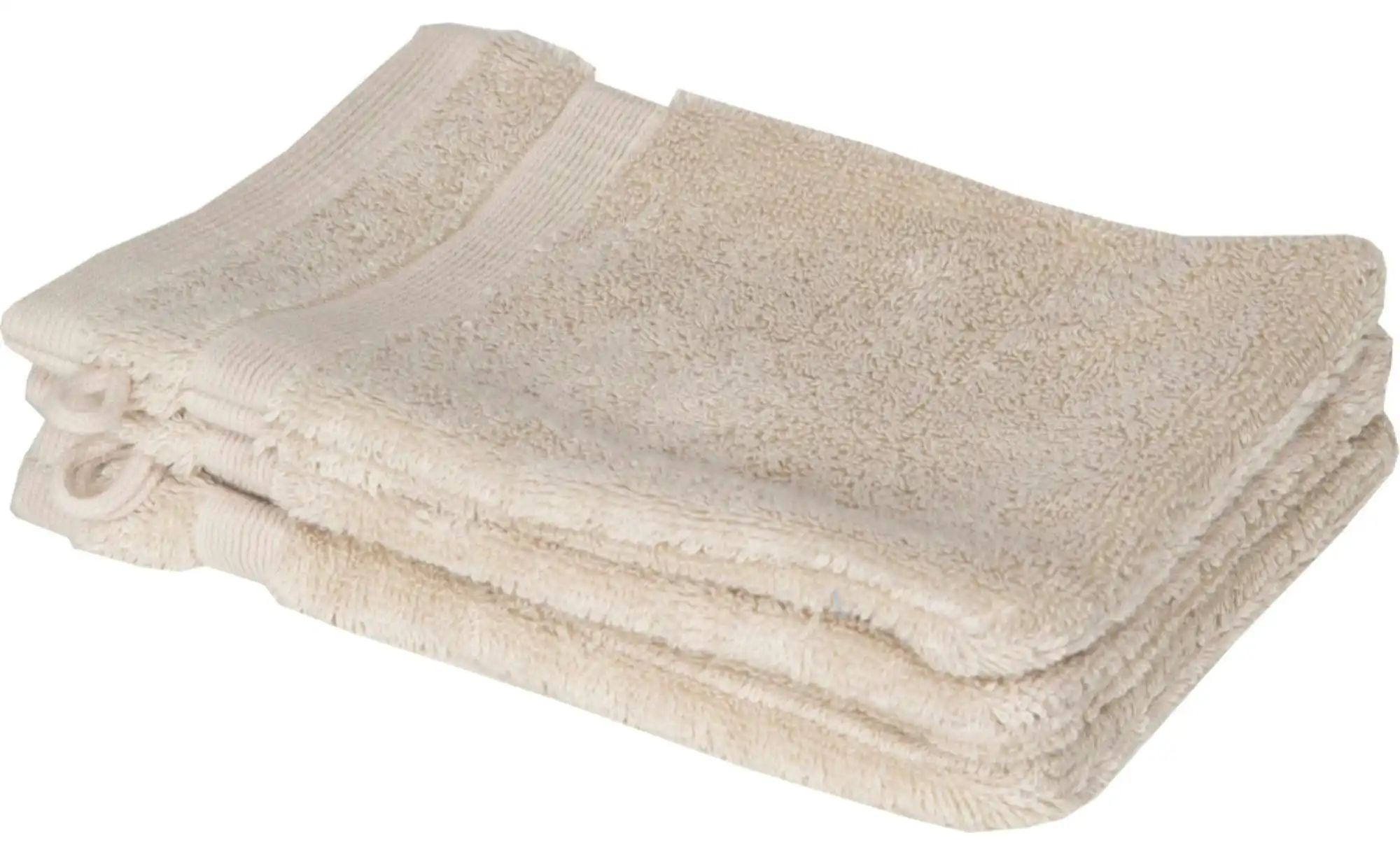 SCHÖNER WOHNEN Kollektion Waschhandschuh 3er-Set   ¦ beige ¦ Maße (cm): B: günstig online kaufen