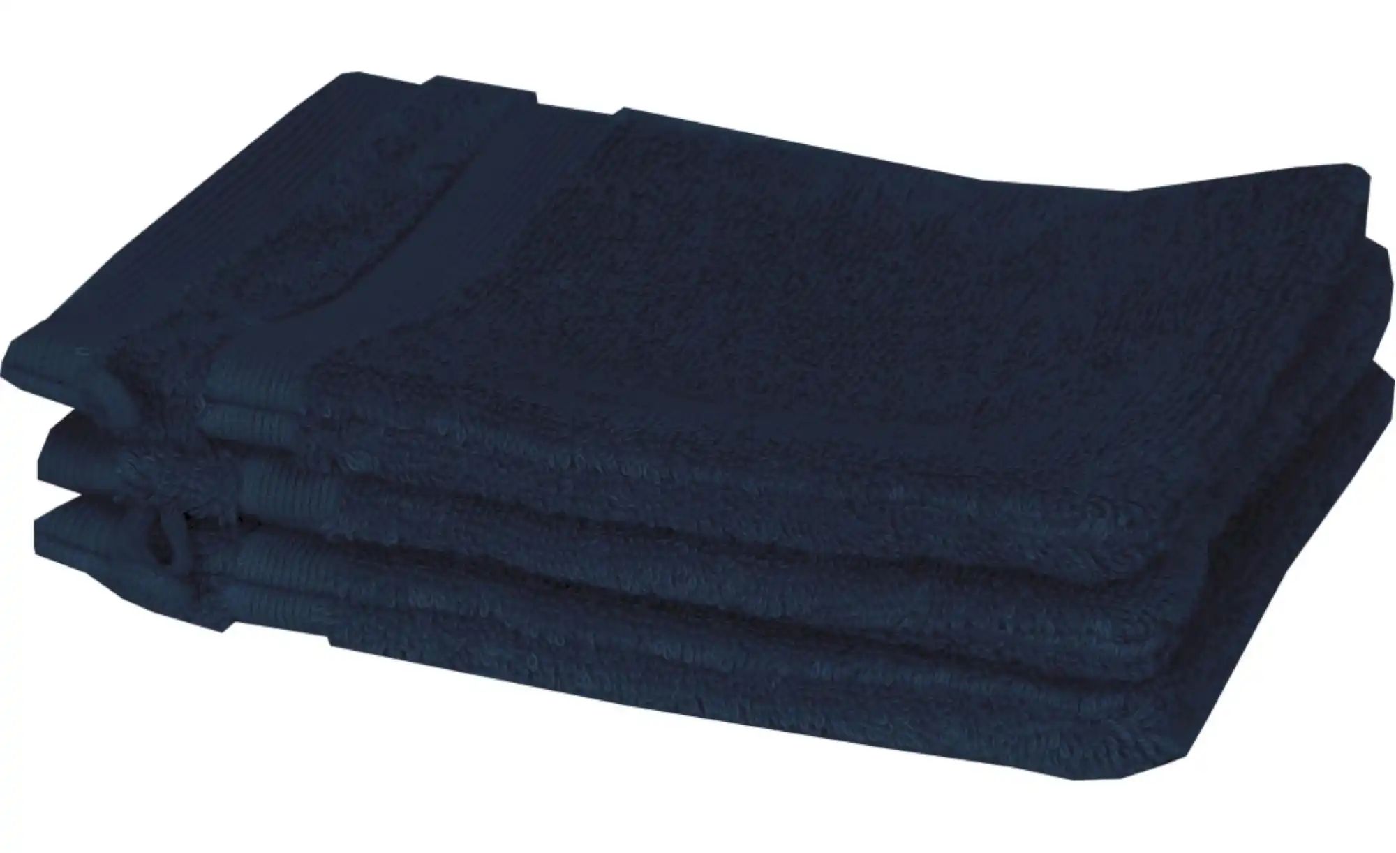 SCHÖNER WOHNEN Kollektion Waschhandschuh 3er-Set   ¦ blau ¦ Maße (cm): B: 1 günstig online kaufen