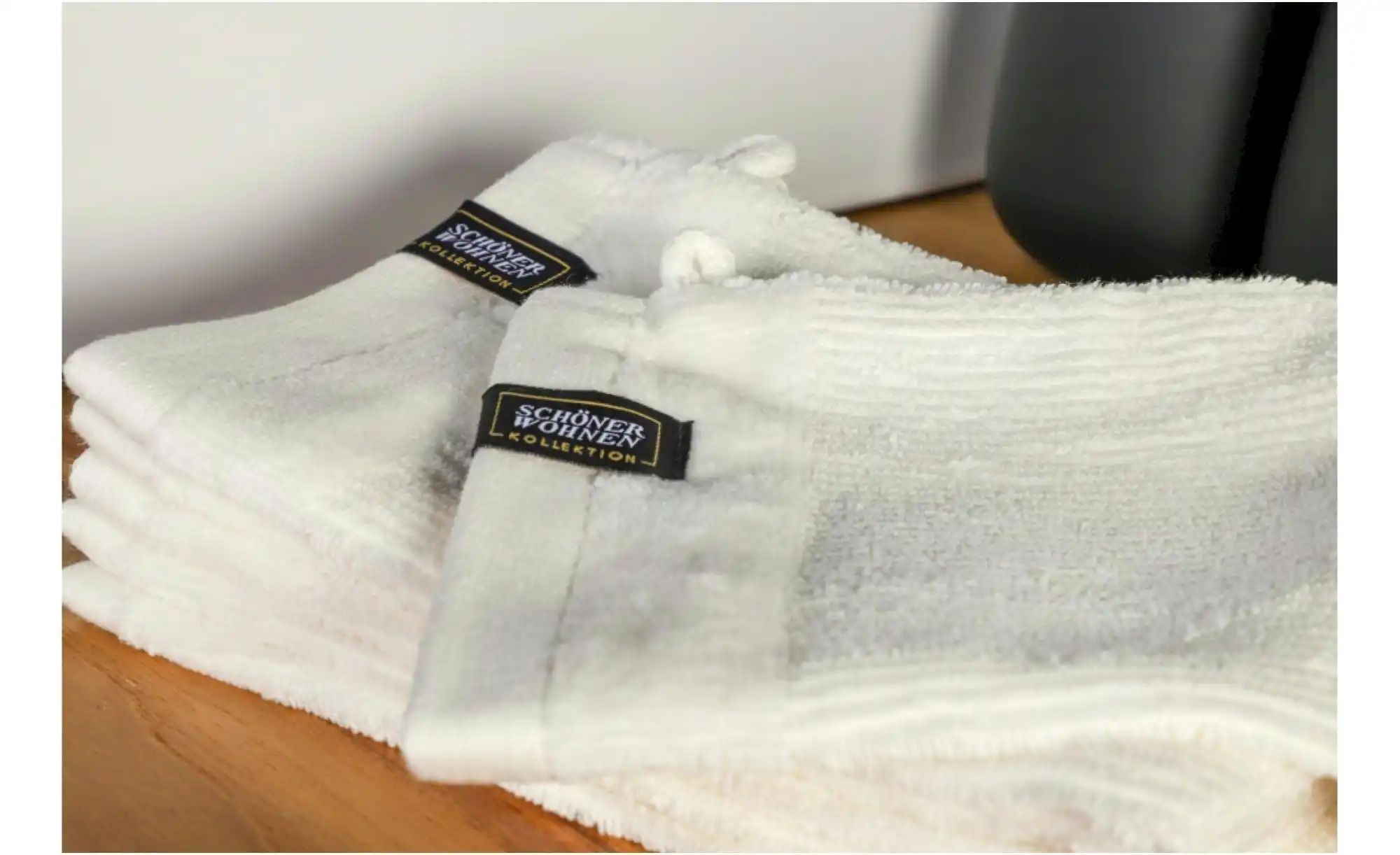 SCHÖNER WOHNEN Kollektion Waschhandschuh 4er-Set   ¦ weiß ¦ Maße (cm): B: 1 günstig online kaufen
