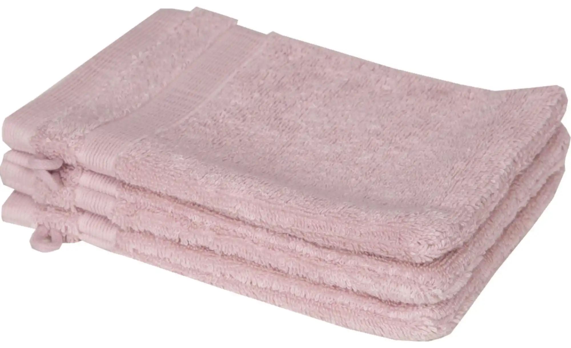 SCHÖNER WOHNEN Kollektion Waschhandschuh 3er-Set   ¦ rosa/pink ¦ Maße (cm): günstig online kaufen
