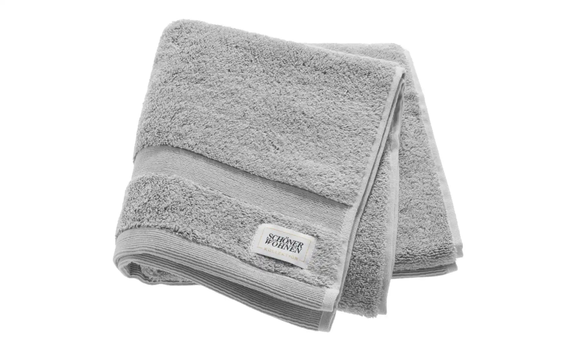 SCHÖNER WOHNEN Kollektion Handtuch 2er-Set   ¦ grau ¦ Maße (cm): B: 50 H: 1 günstig online kaufen