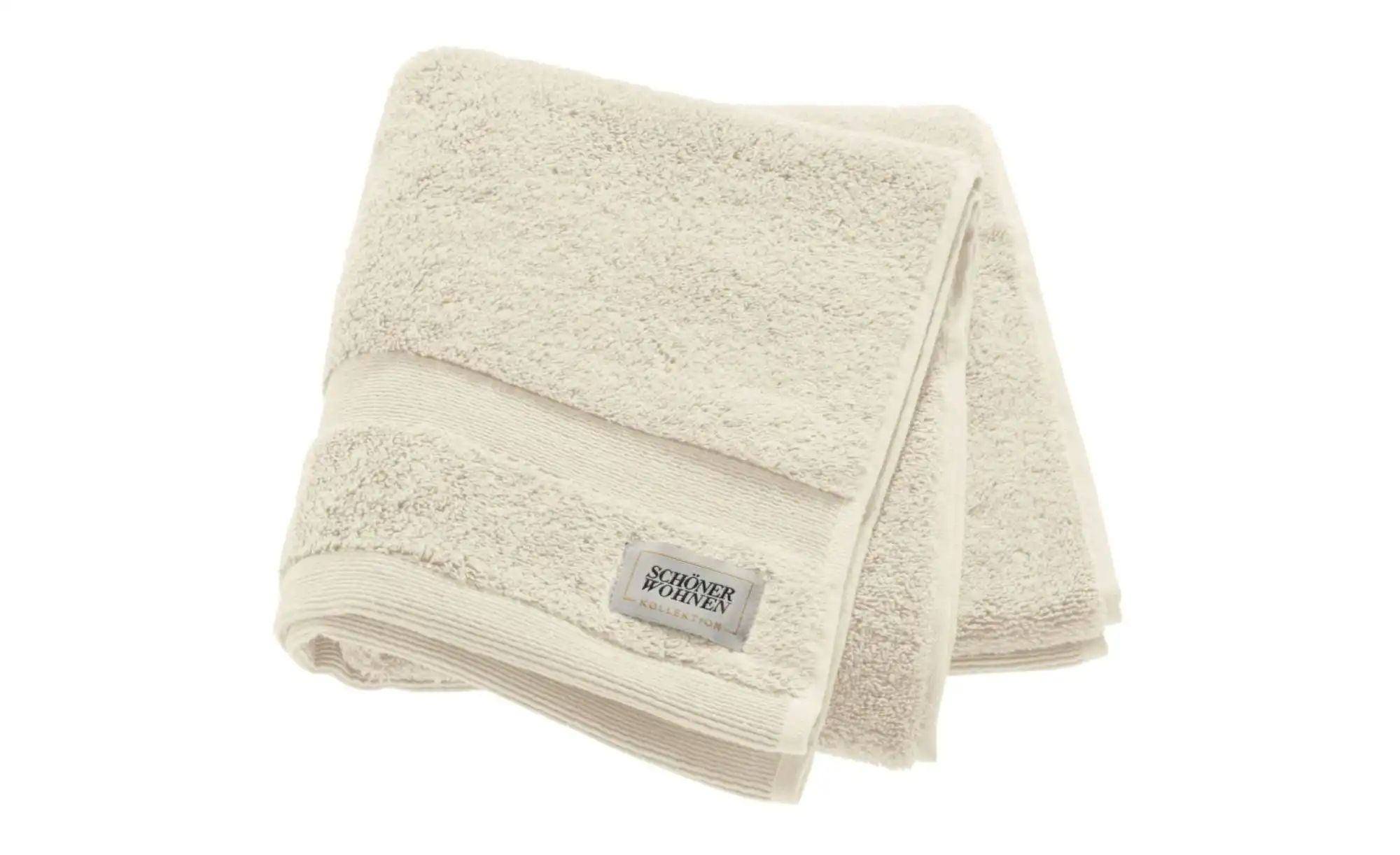 SCHÖNER WOHNEN Kollektion Handtuch 2er-Set   ¦ weiß ¦ Maße (cm): B: 50 H: 1 günstig online kaufen