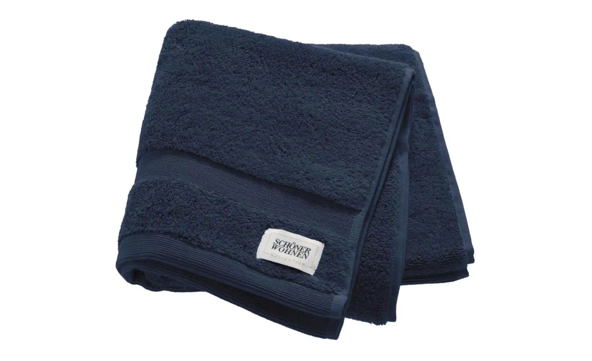 SCHÖNER WOHNEN Kollektion Handtuch 2er-Set   ¦ blau ¦ Maße (cm): B: 50 H: 1 günstig online kaufen