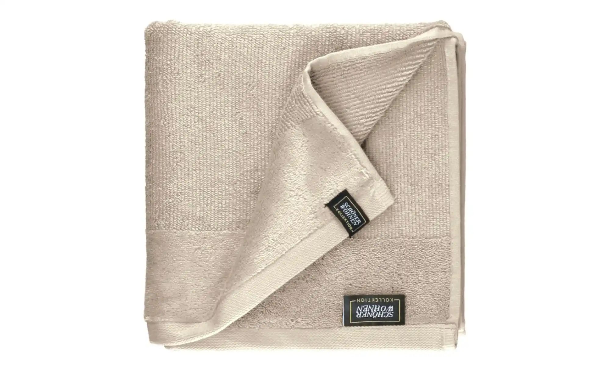 Thumbnail - SCHÖNER WOHNEN Kollektion Handtuch 2er-Set   ¦ beige ¦ Maße (cm): B: 50 H: 1,5 Badtextilien > Handtuch-Sets - Höffner