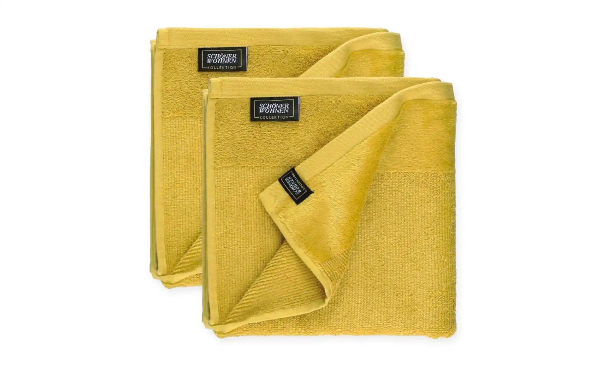 SCHÖNER WOHNEN Kollektion Handtuch 2er-Set   ¦ grün ¦ Maße (cm): B: 50 H: 1 günstig online kaufen