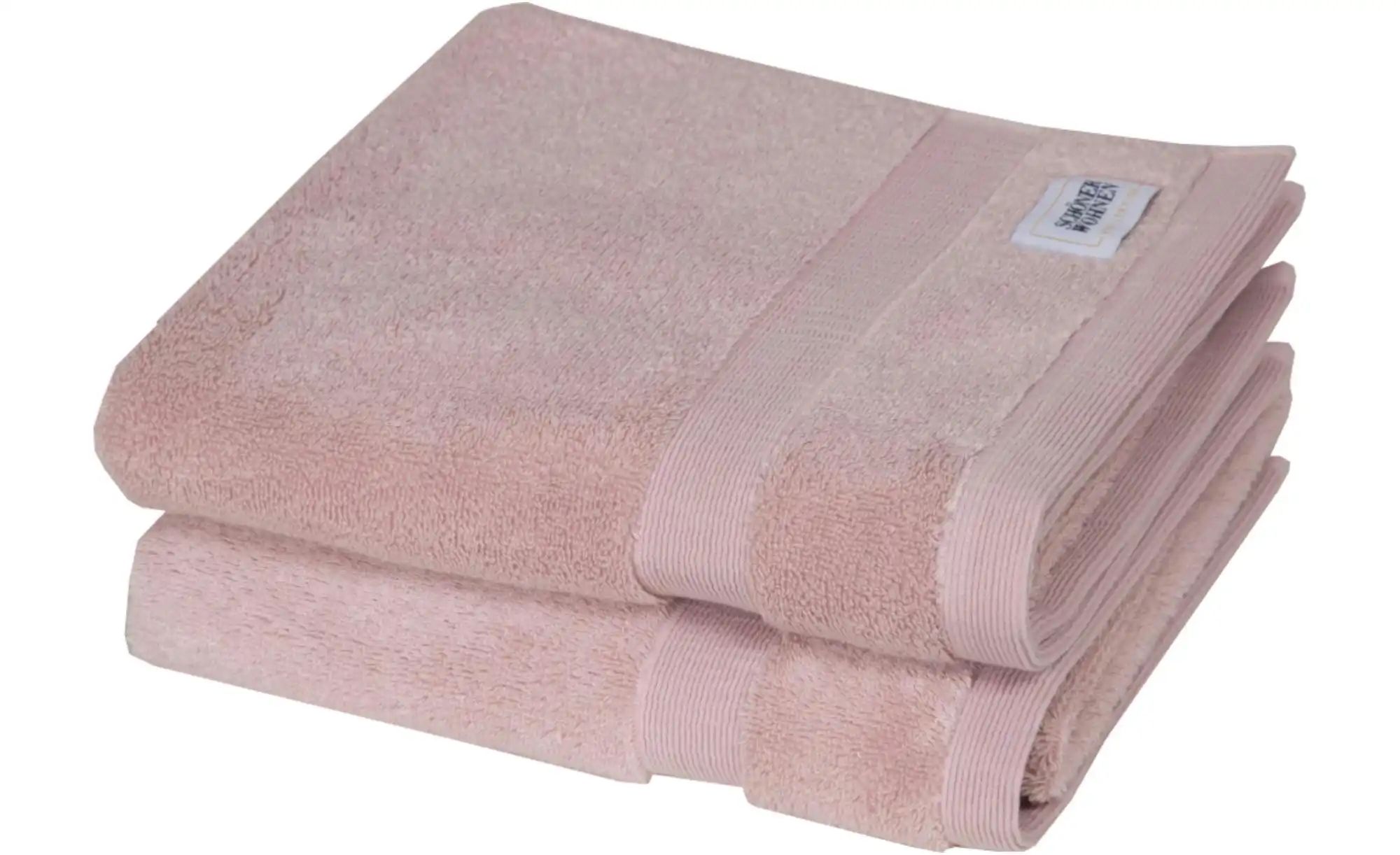 SCHÖNER WOHNEN Kollektion Handtuch 2er-Set   ¦ rosa/pink ¦ Maße (cm): B: 50 günstig online kaufen