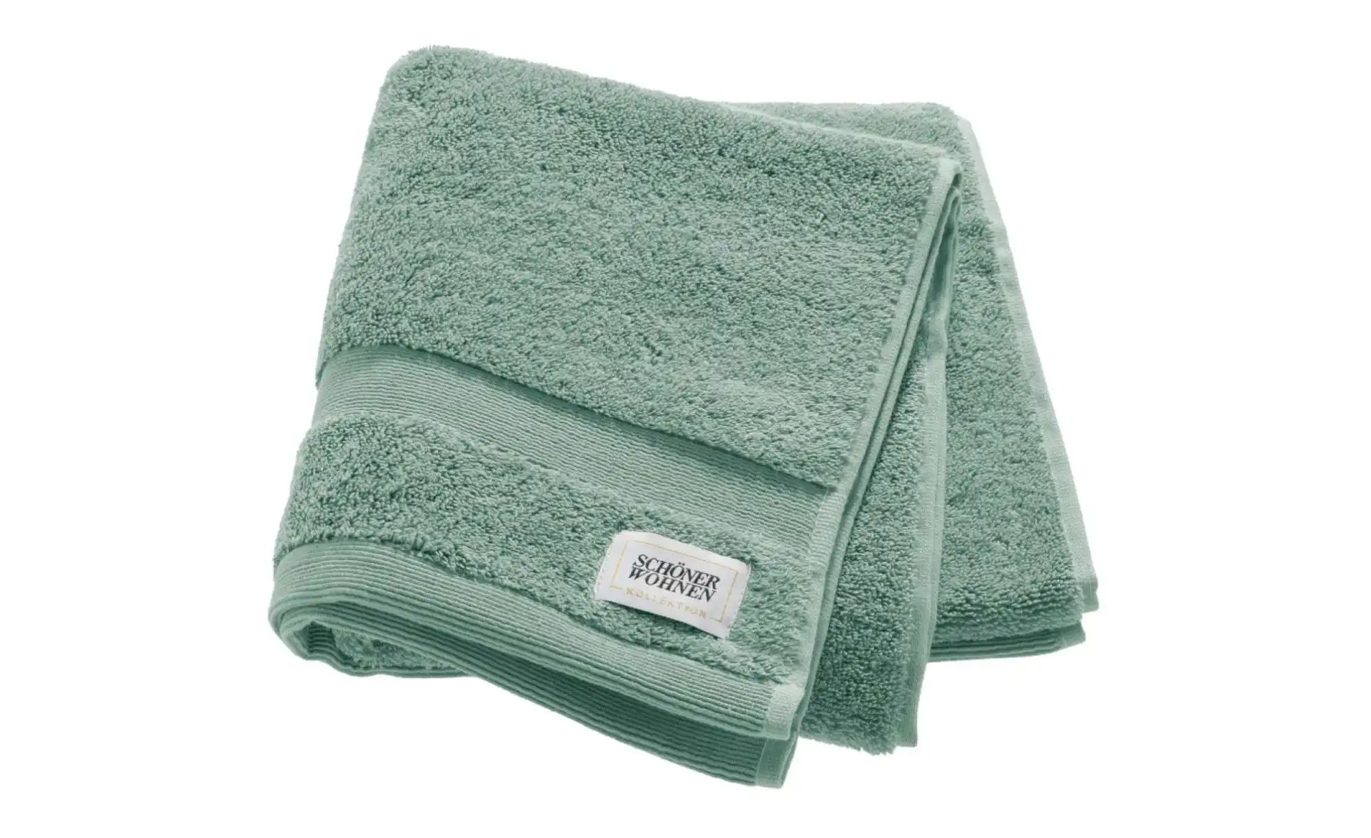 SCHÖNER WOHNEN Kollektion Handtuch 2er-Set   ¦ grün ¦ Maße (cm): B: 50 H: 1 günstig online kaufen