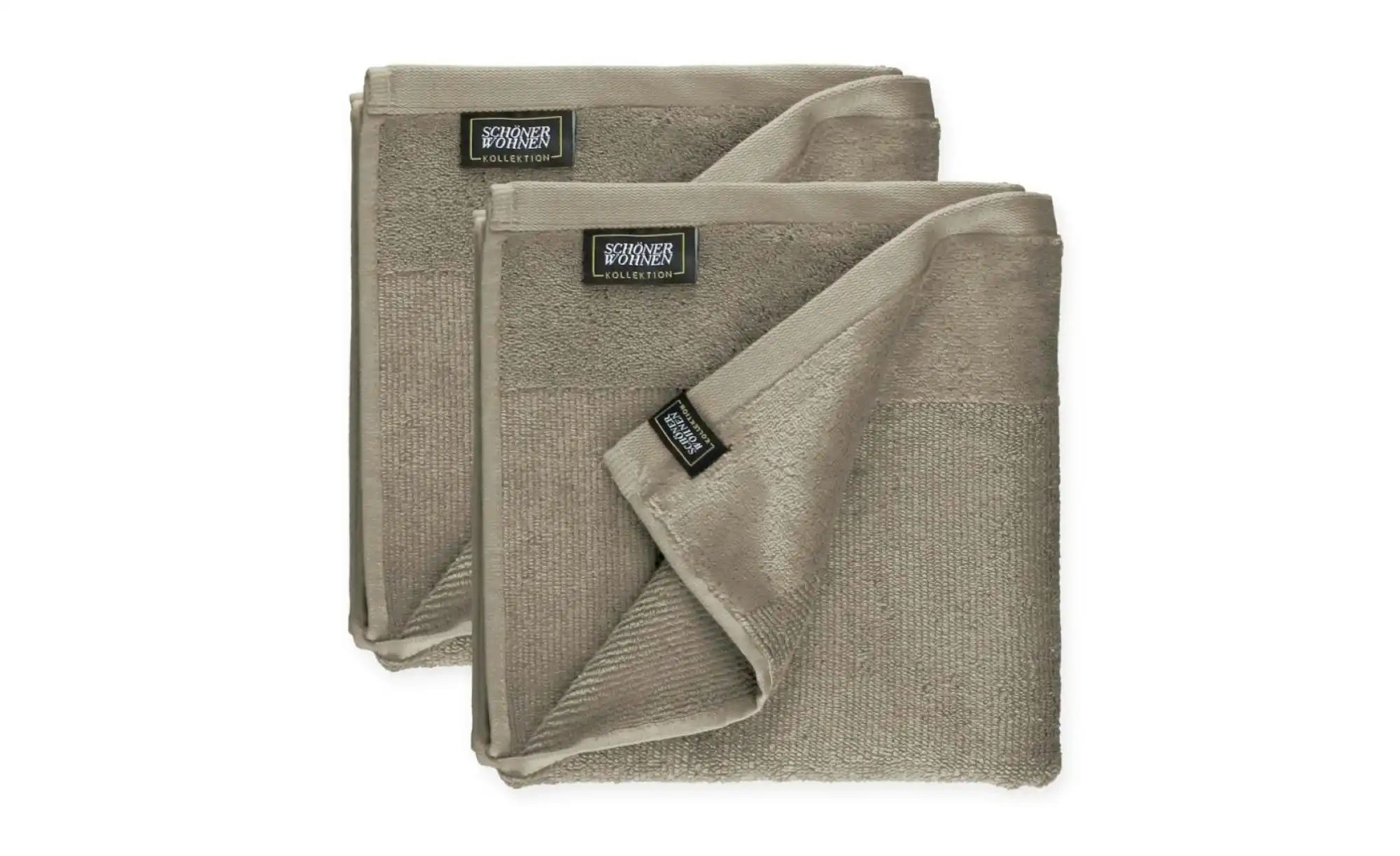 SCHÖNER WOHNEN-Kollektion Handtücher "Sense" mit Velourborte, hautschmeiche günstig online kaufen