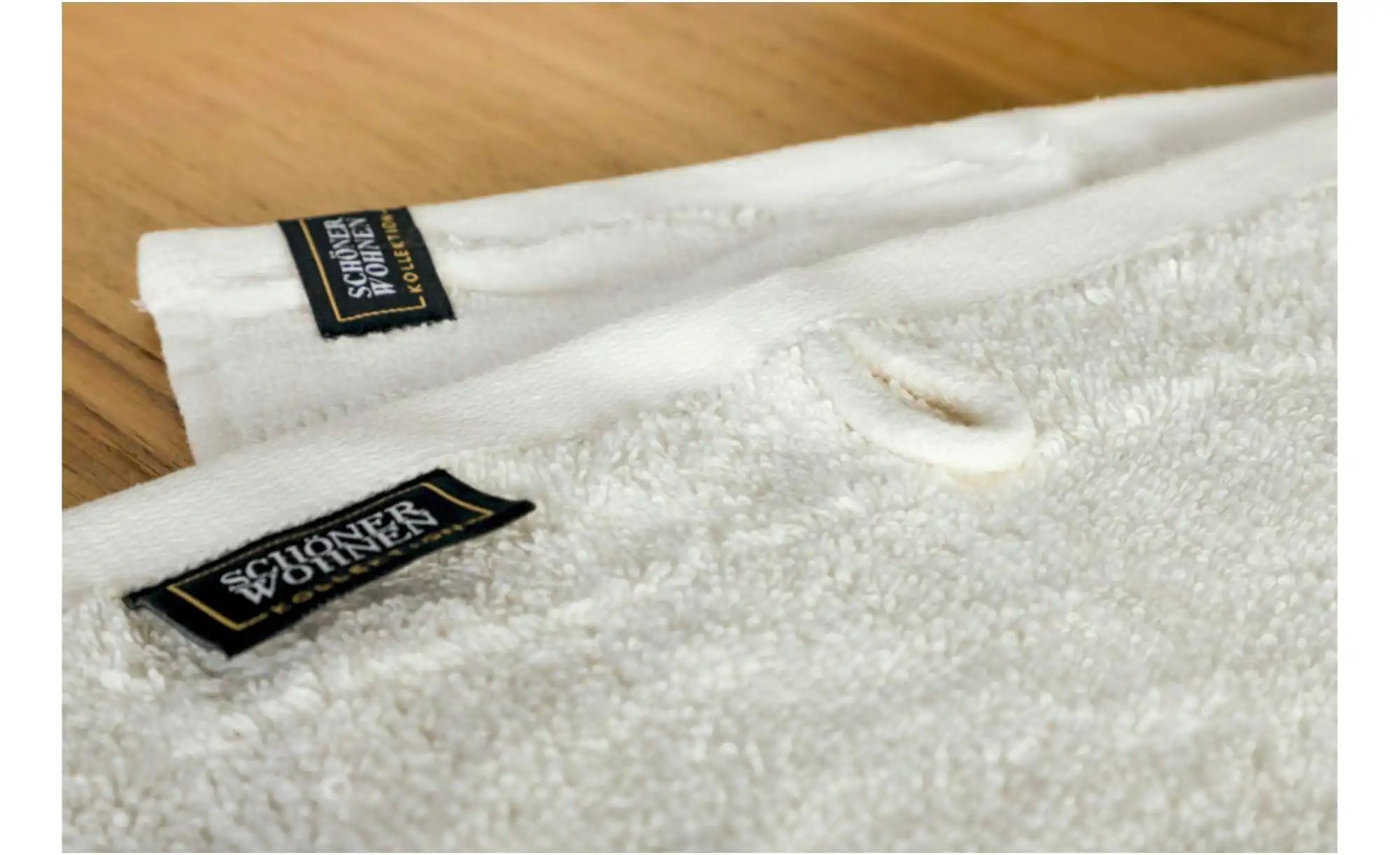 Thumbnail - SCHÖNER WOHNEN Kollektion Gästehandtuch 4er-Set   ¦ weiß ¦ Maße (cm): B: 30 H: 1,5 Badtextilien > Handtücher & Badetüche...