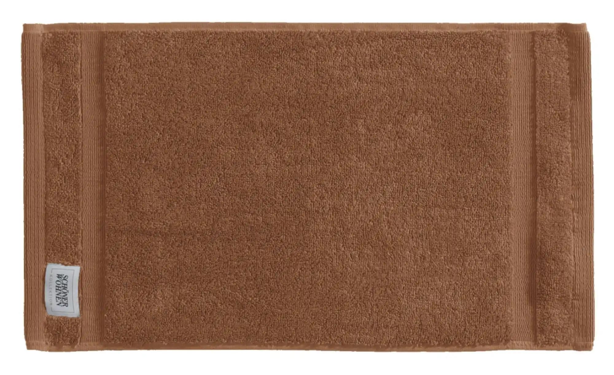 SCHÖNER WOHNEN Kollektion Gästehandtuch 3er-Set   ¦ braun ¦ Maße (cm): B: 3 günstig online kaufen