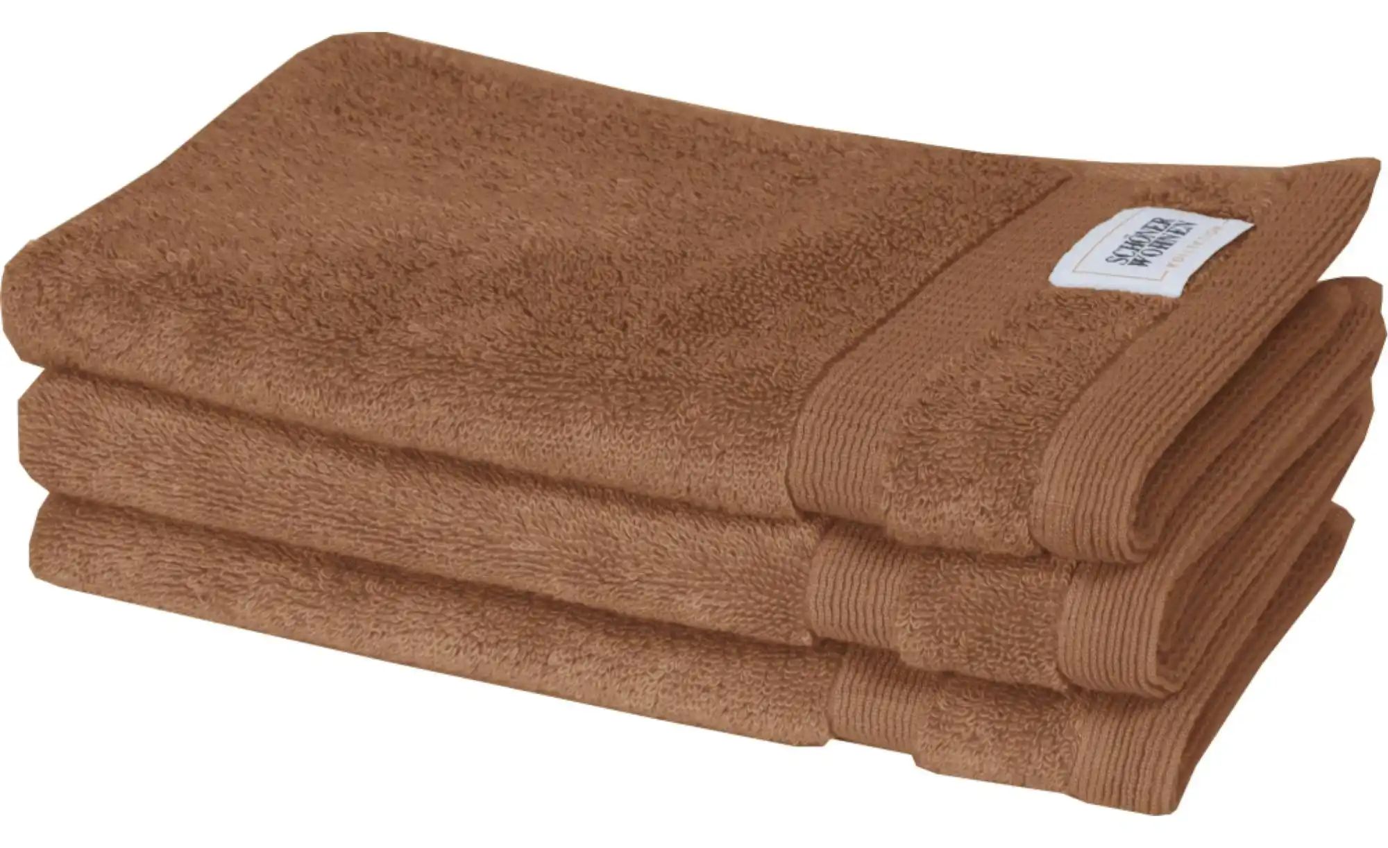 SCHÖNER WOHNEN-Kollektion Gästehandtuch "Cuddly" schnell trocknende Airtouc günstig online kaufen