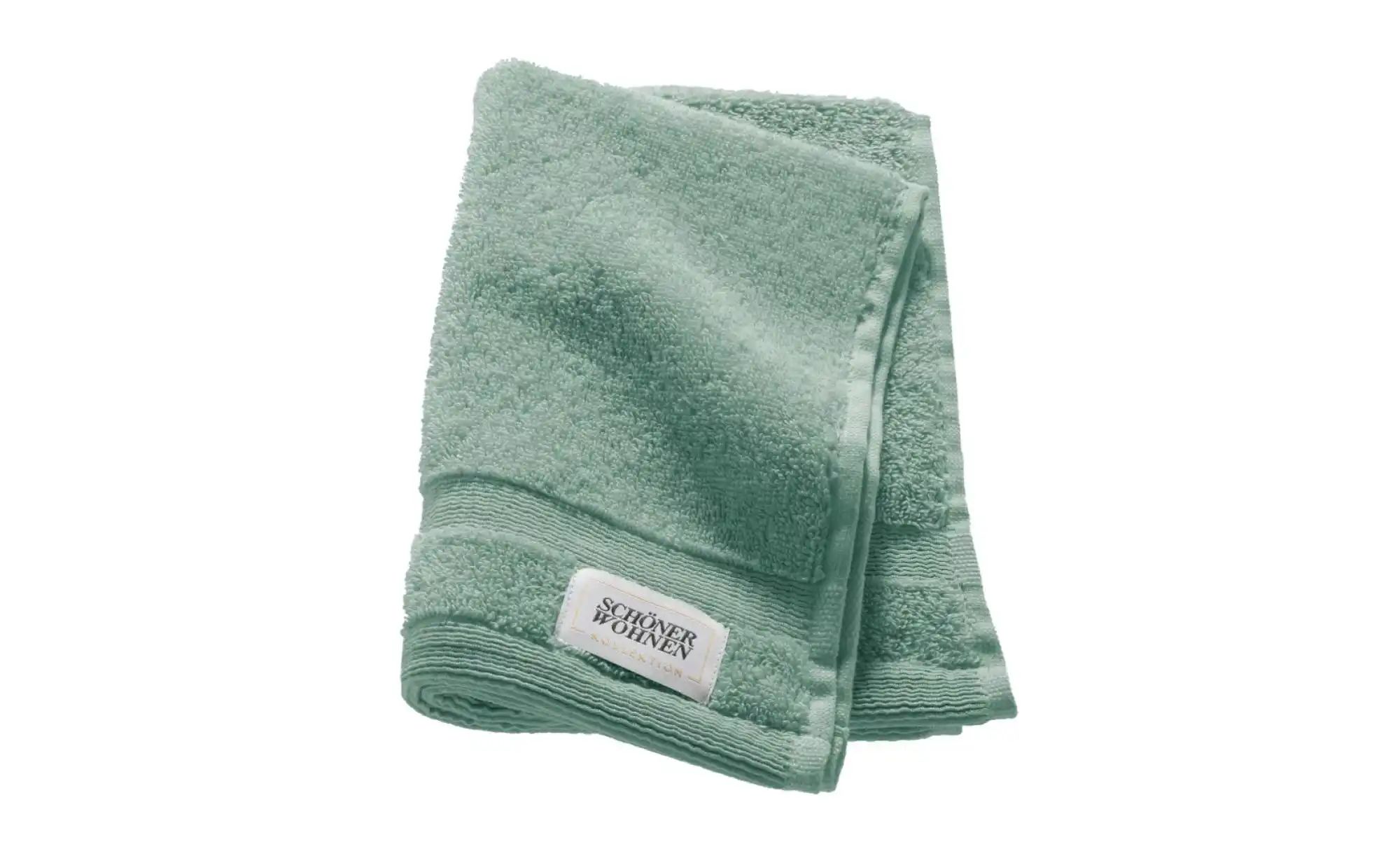 SCHÖNER WOHNEN Kollektion Gästehandtuch 3er-Set   ¦ grün ¦ Maße (cm): B: 30 günstig online kaufen