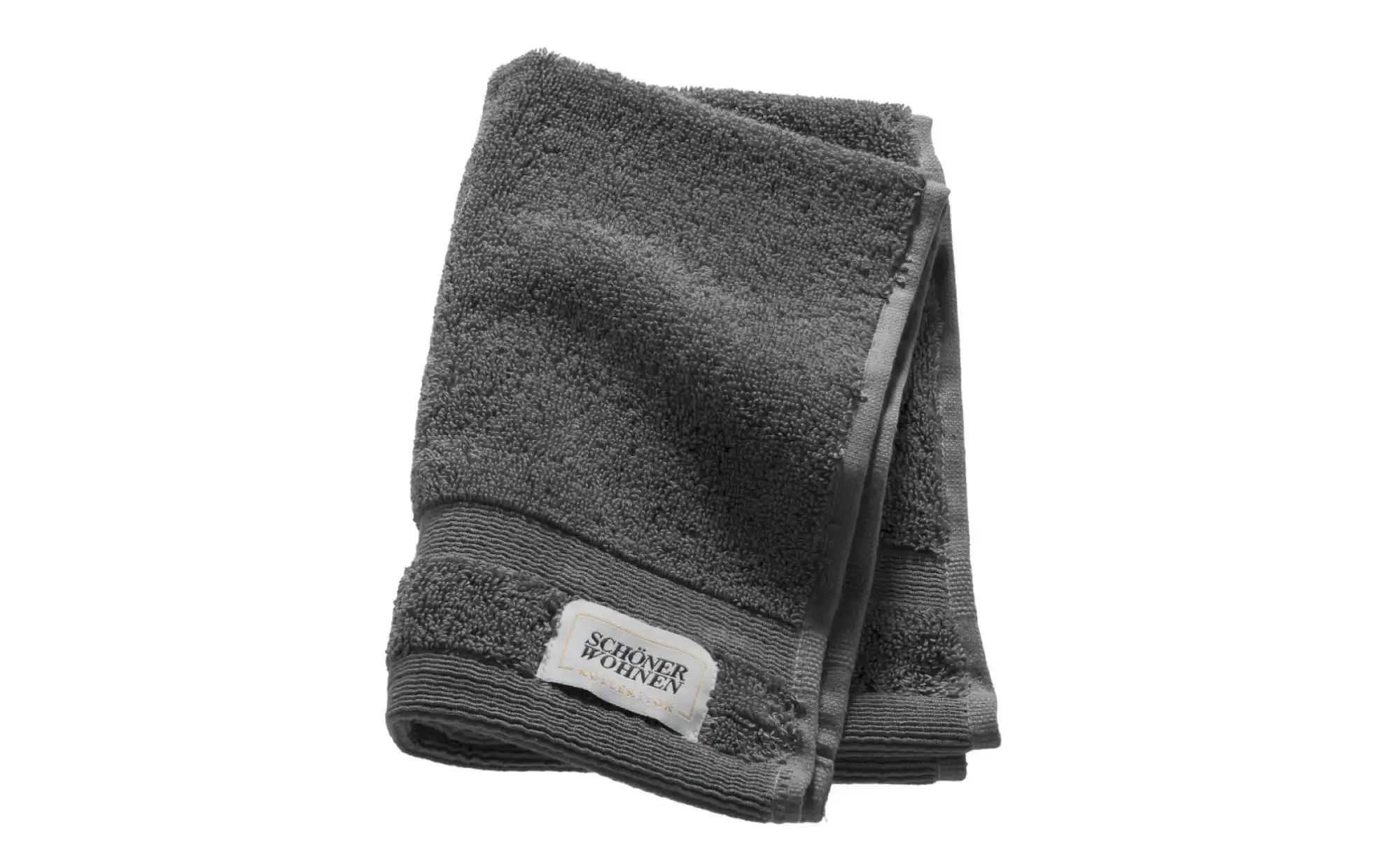 SCHÖNER WOHNEN Kollektion Gästehandtuch 3er-Set   ¦ grau ¦ Maße (cm): B: 30 günstig online kaufen