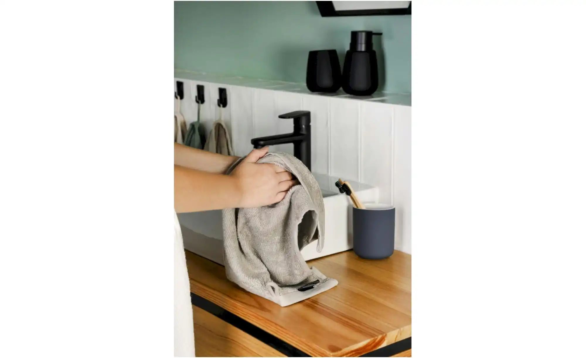 Thumbnail - SCHÖNER WOHNEN Kollektion Gästehandtuch 3er-Set   ¦ creme ¦ Maße (cm): B: 30 H: 1,3 Badtextilien > Handtücher & Badetüch...