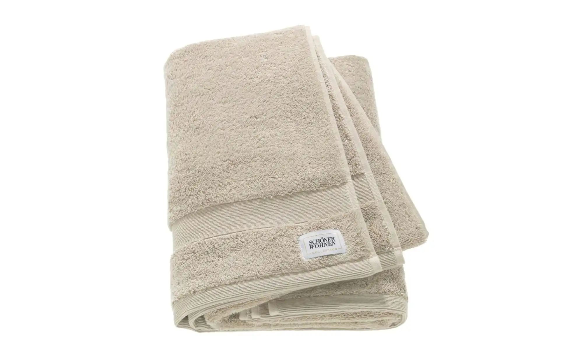 SCHÖNER WOHNEN Kollektion Duschtuch   ¦ beige ¦ Maße (cm): B: 70 H: 1,5 Bad günstig online kaufen