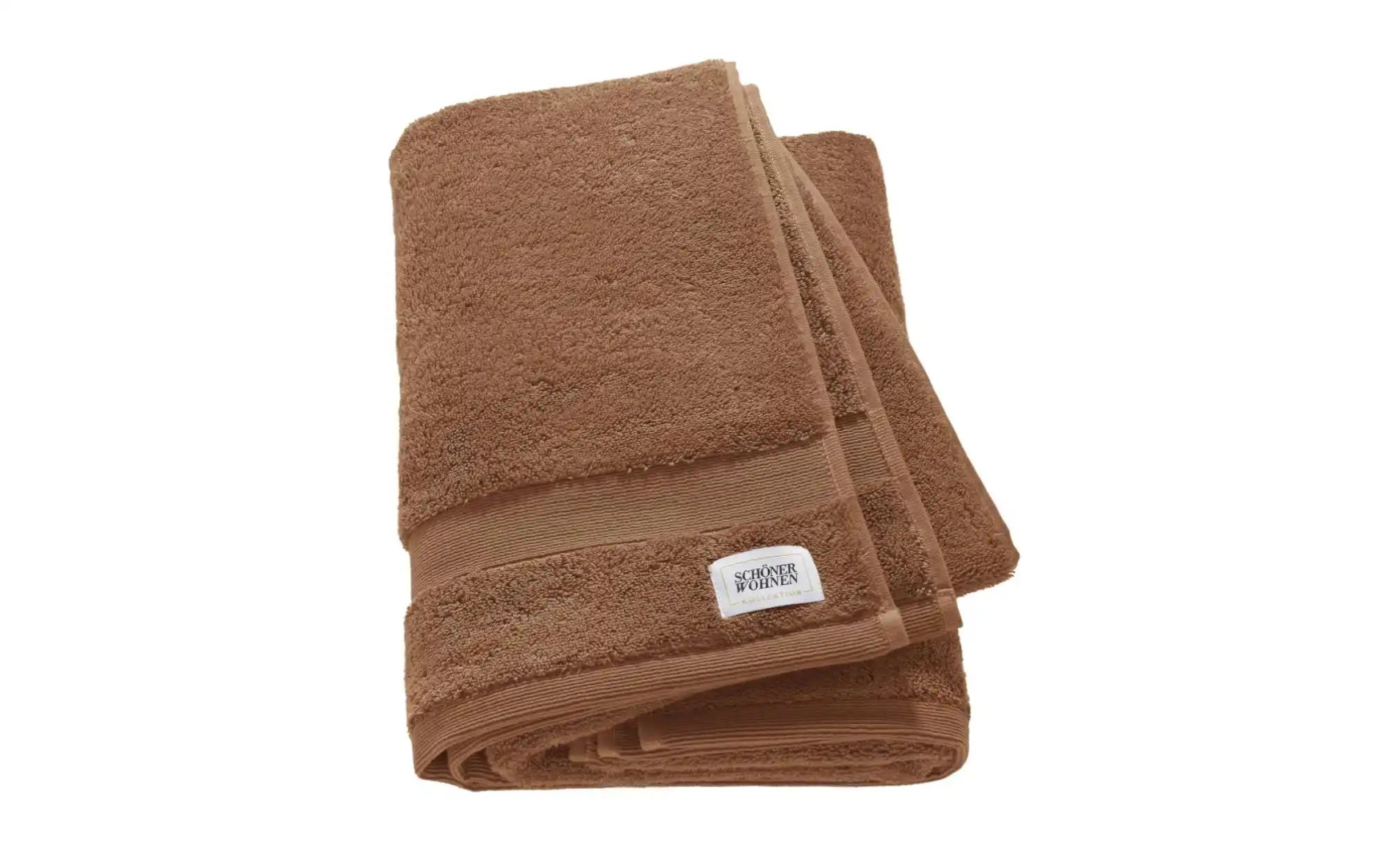 SCHÖNER WOHNEN Kollektion Duschtuch   ¦ braun ¦ Maße (cm): B: 70 H: 1,5 Bad günstig online kaufen