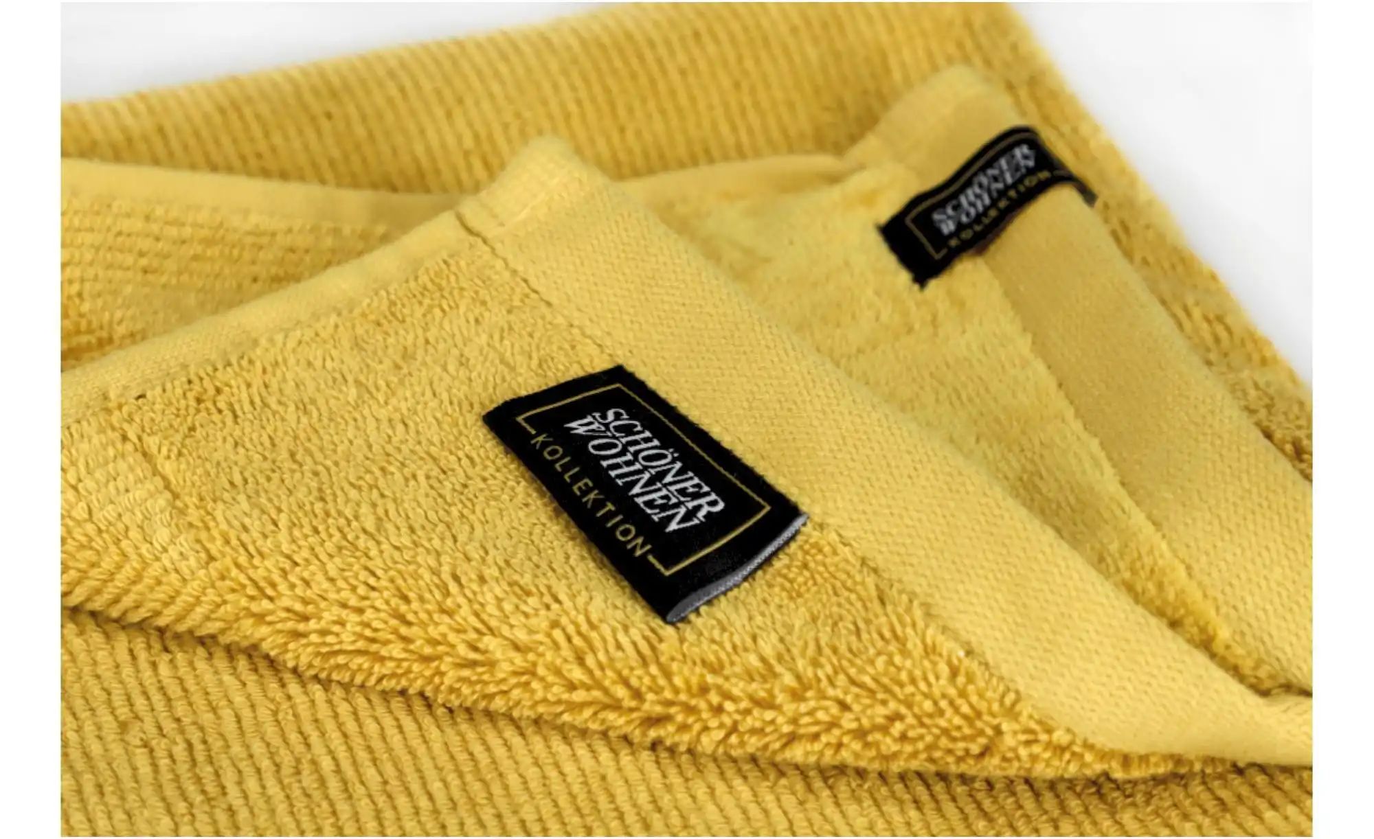 SCHÖNER WOHNEN Kollektion Badetuch   ¦ gelb ¦ Maße (cm): B: 100 H: 6 Badtex günstig online kaufen