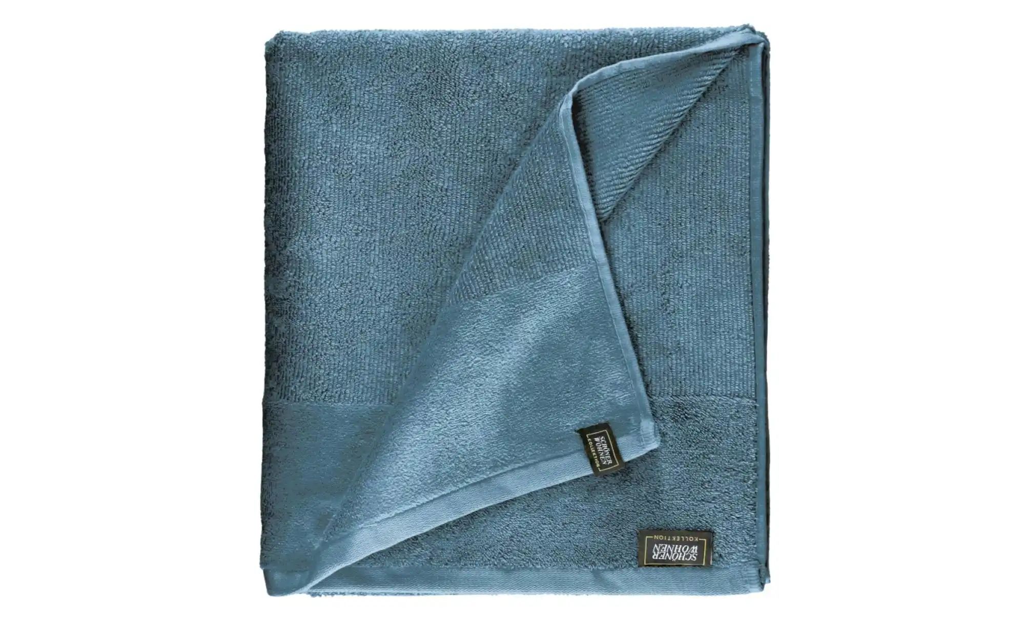 SCHÖNER WOHNEN Kollektion Badetuch   ¦ blau ¦ Maße (cm): B: 100 H: 6 Badtex günstig online kaufen