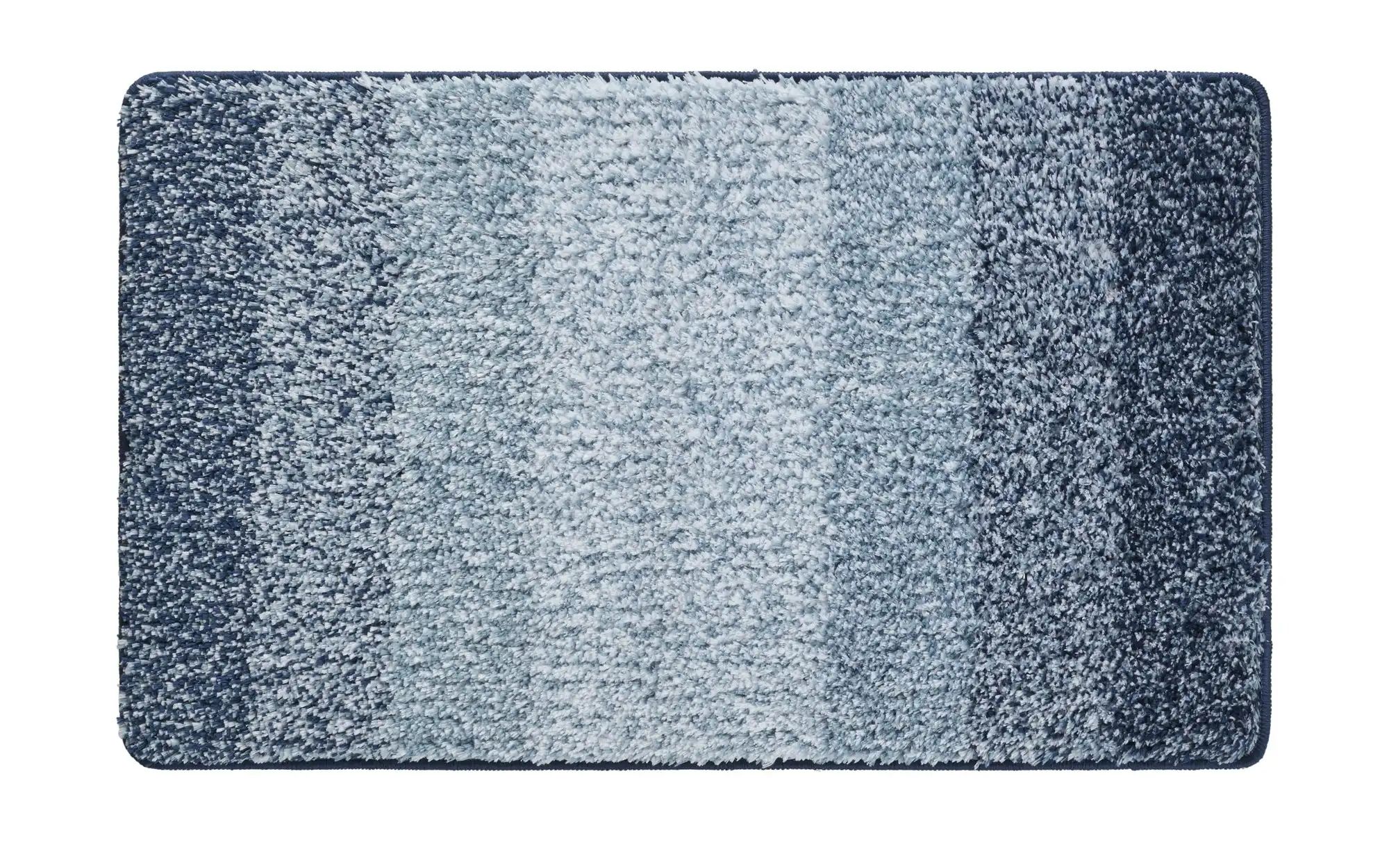 como Badteppich  Grafiko ¦ blau ¦ Synthetik ¦ Maße (cm): B: 60 Badtextilien günstig online kaufen