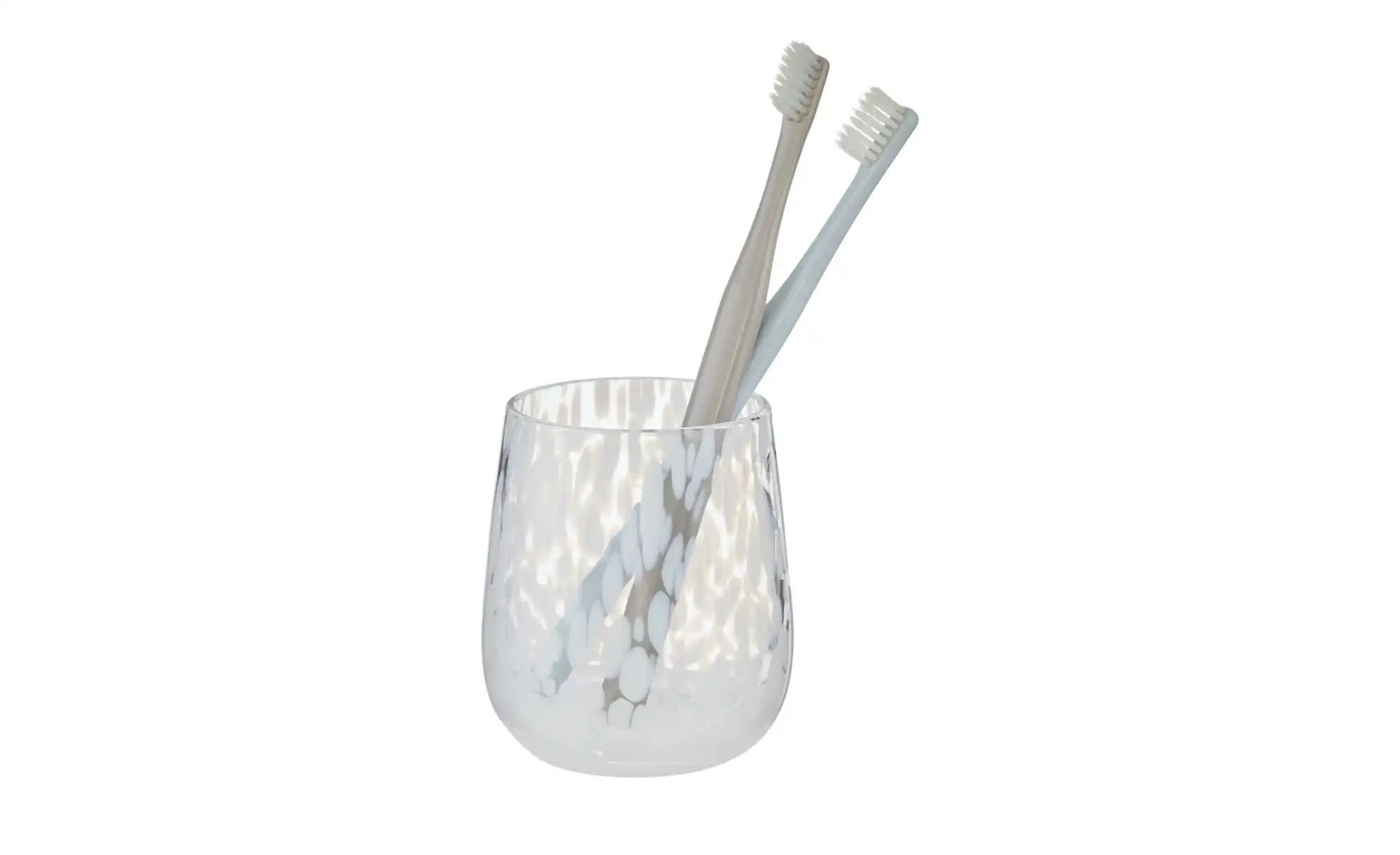 Jette Home Zahnbürstenhalter Jette ¦ transparent/klar ¦ Glas ¦ Maße (cm): H: 9 Ø: 8 Badzubehör - Höffner