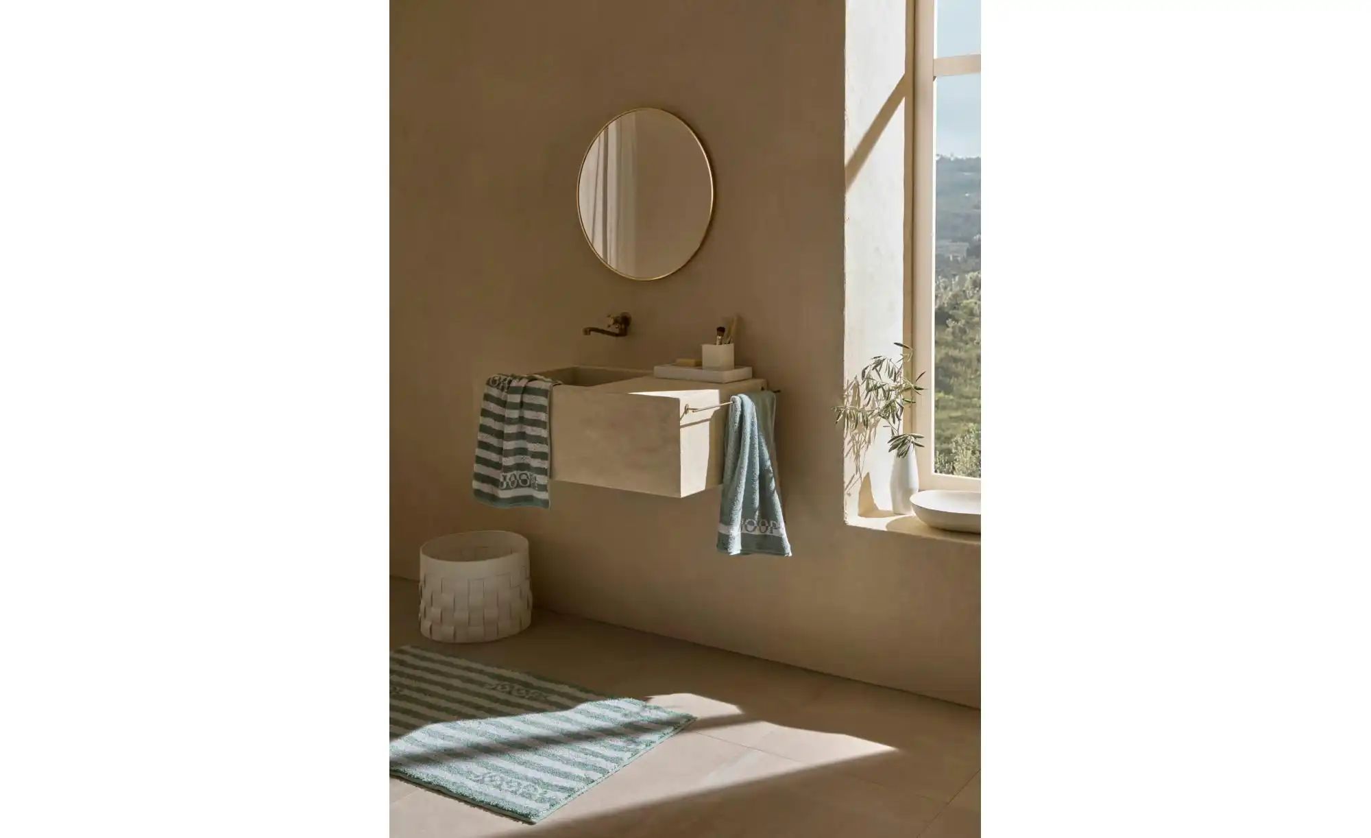 Thumbnail - JOOP! Handtuch 2er-Set   ¦ grün ¦ Maße (cm): B: 100 H: 1 Badtextilien > Handtuch-Sets - Höffner